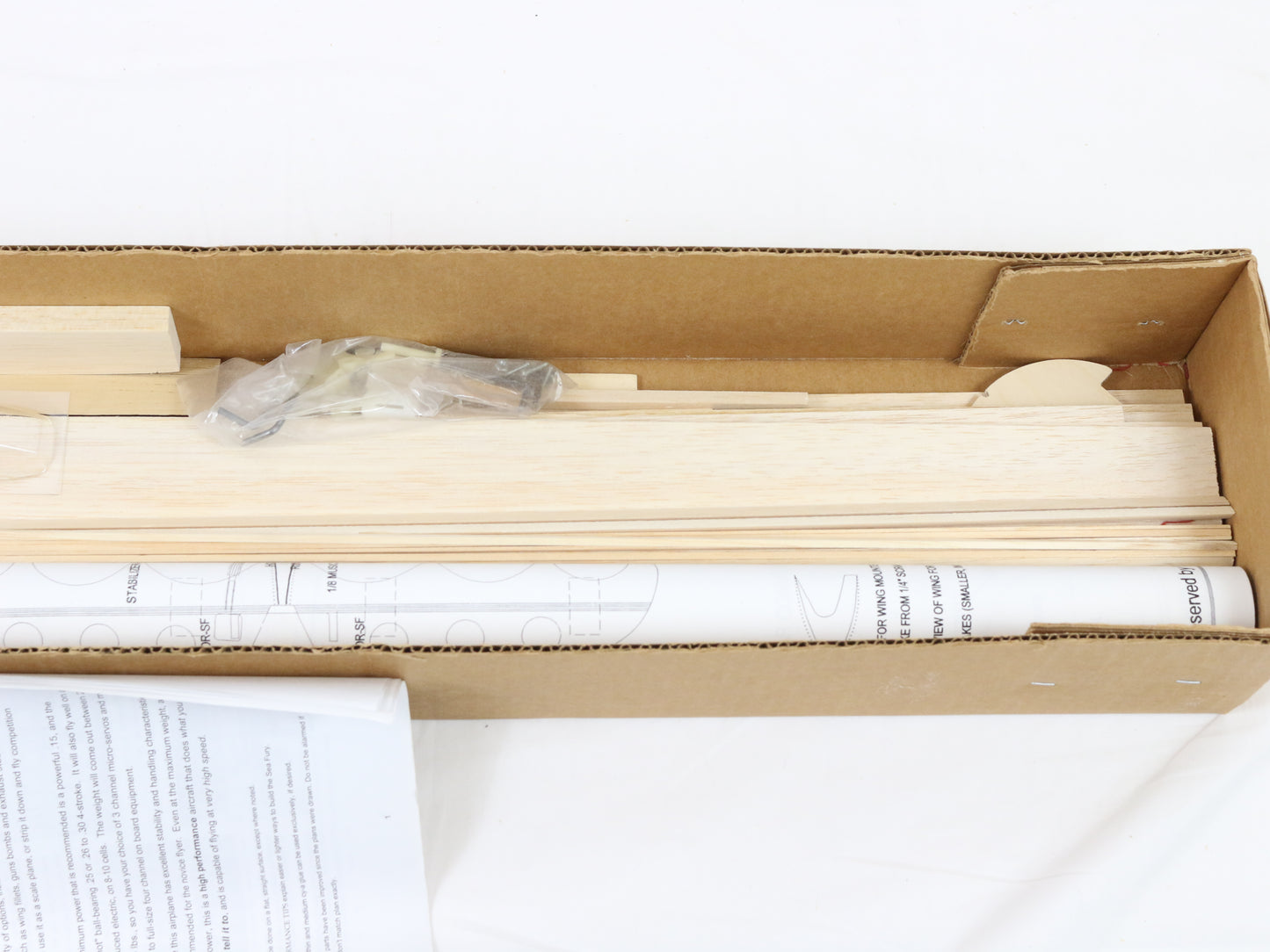 Hobby Hangar Hawker Sea Fury Ron Daniels 41" Wingspan Wood RC Laser Cut Kit