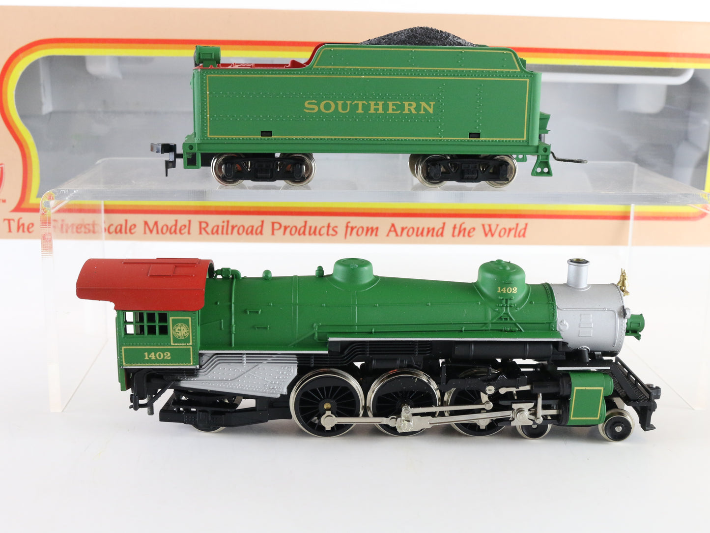 Rivarossi HO Southern 1402 Green 4-6-2 Steam Locomotive