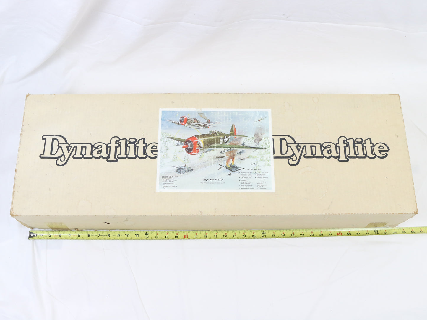 Jemco Dynaflite Republic P-47d Thunderbolt 54" Wingspan Wood Plane Kit