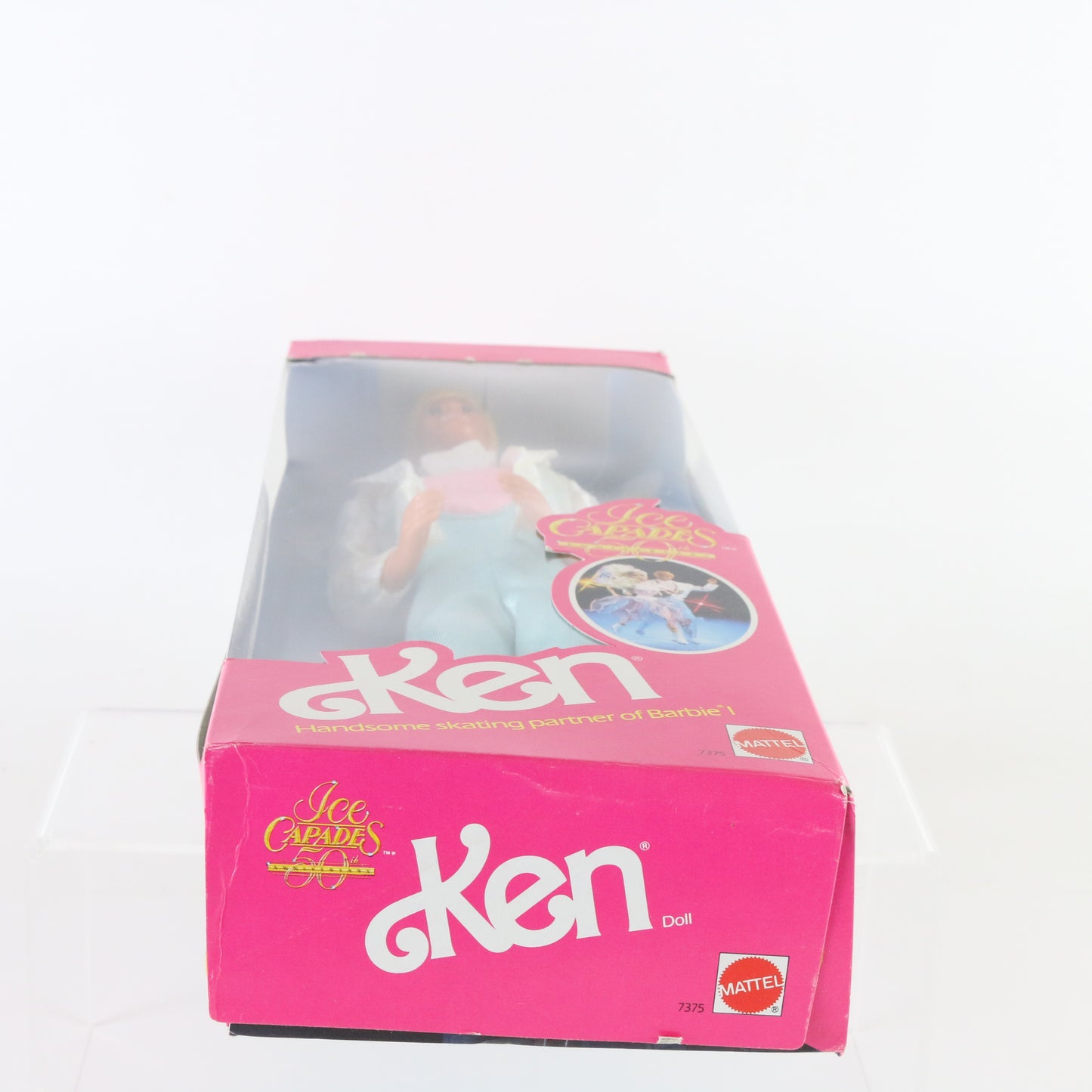 Barbie Ken Ice Capades 50th Anniversary Skating Partner Mattel 7375 1989