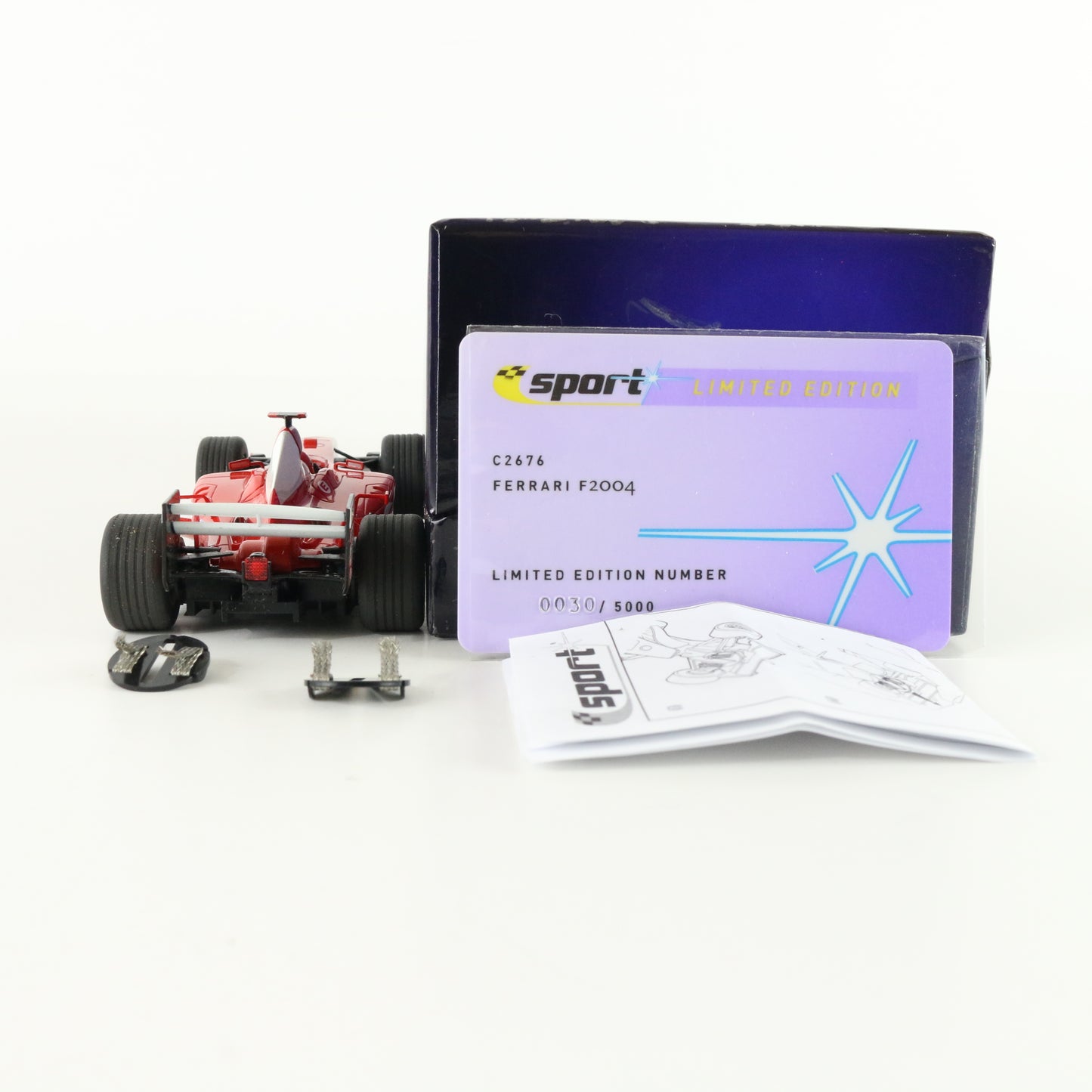 Ferrari F2004 #1 Scalextric Hornby Limited 1:32 Slot Car C2676 Limited Ed