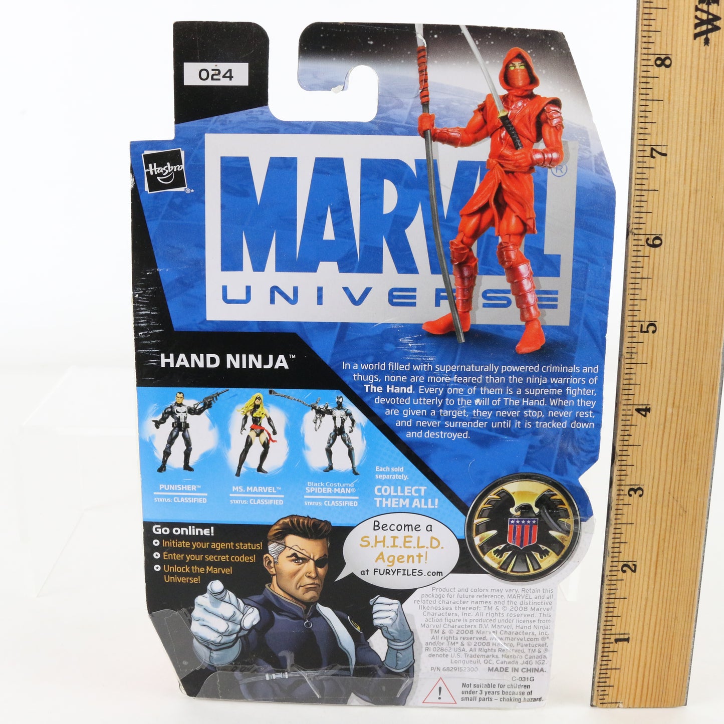 Marvel Universe 024 Hand Ninja 3.75" Action Figure Hasbro