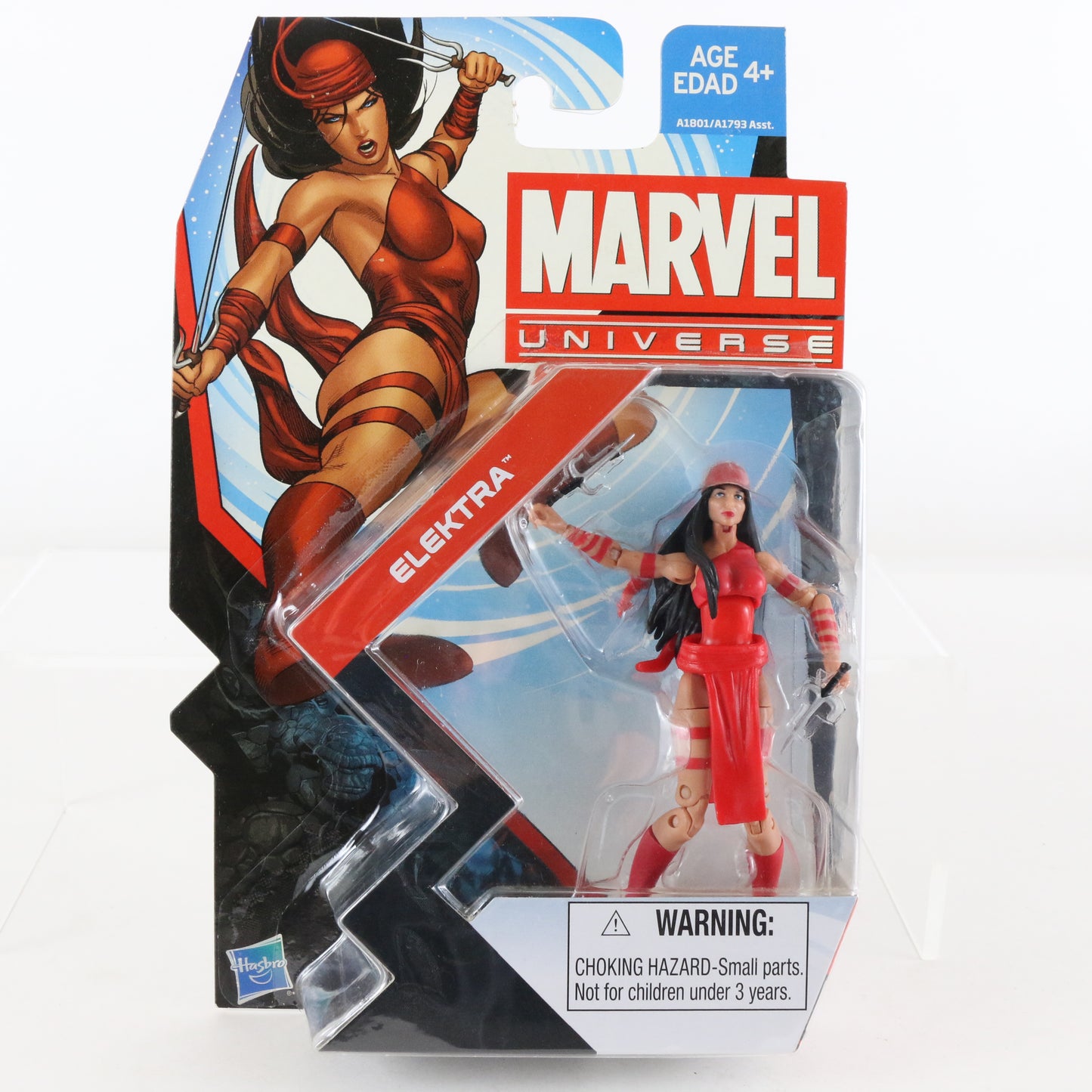 Marvel Universe Elektra 3.75" Action Figure Hasbro Series 5 006