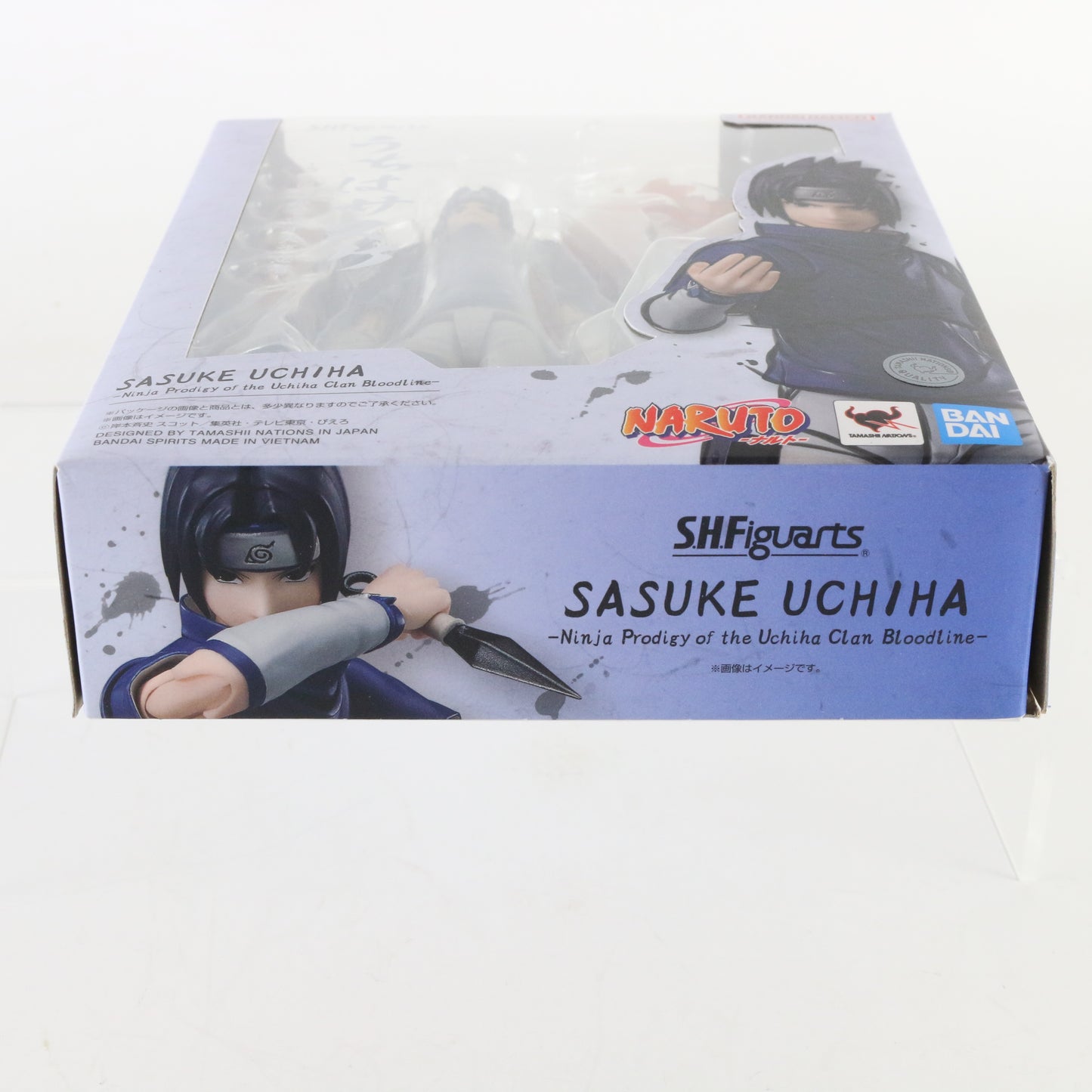 Sasuke Uchiha Ninja Prodigy Naruto SH Figuarts Bandai Tamashii Action Figure (2656290)