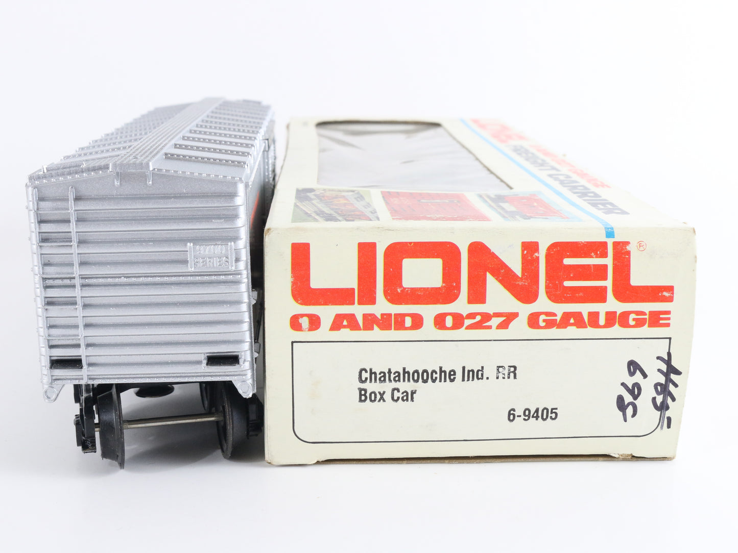 Chattahoochee Industrial Cirr 9405 Boxcar Model Train Lionel O 6-9405 unique industrial railway box car
