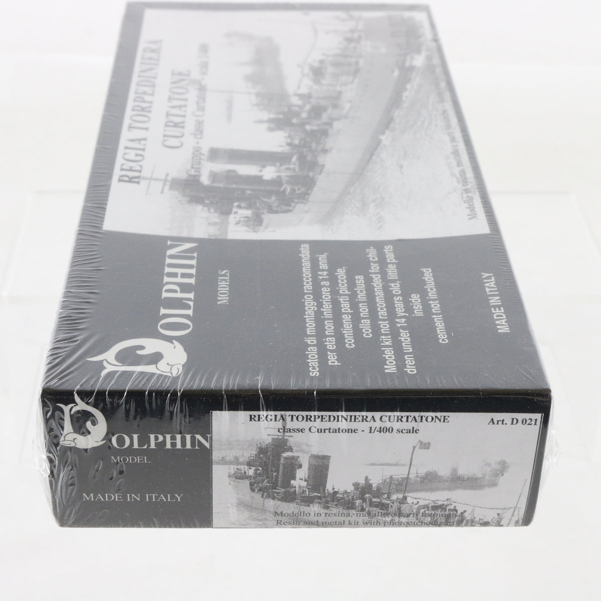 Regia Torpediniera Curtatone Dolphin Sealed Resin Kit Torpedo Boat