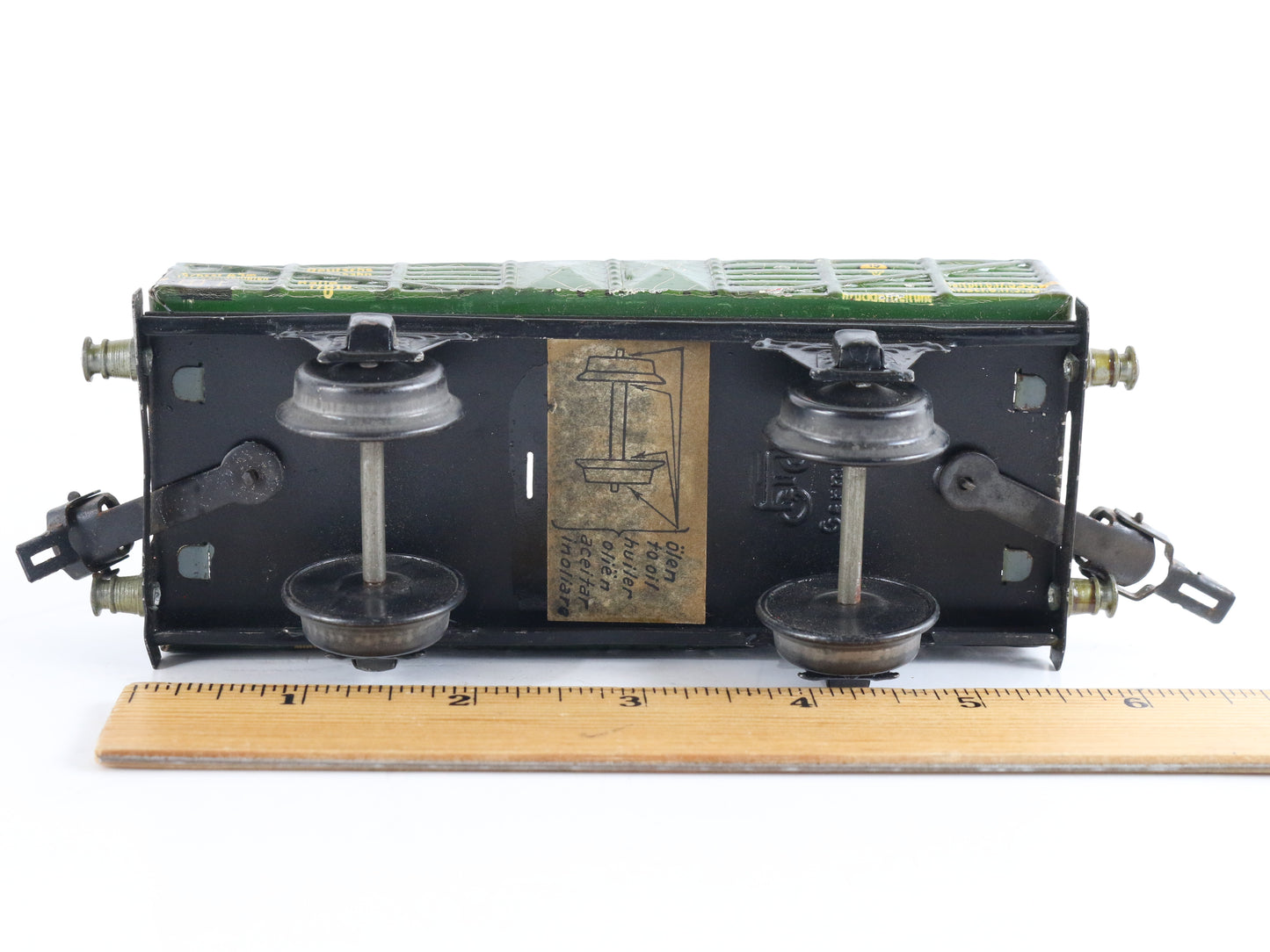 Deutsche Reichsbahn 1761/0 Open Wagon Gondola Marklin O Train German prewar freight gondola collectible