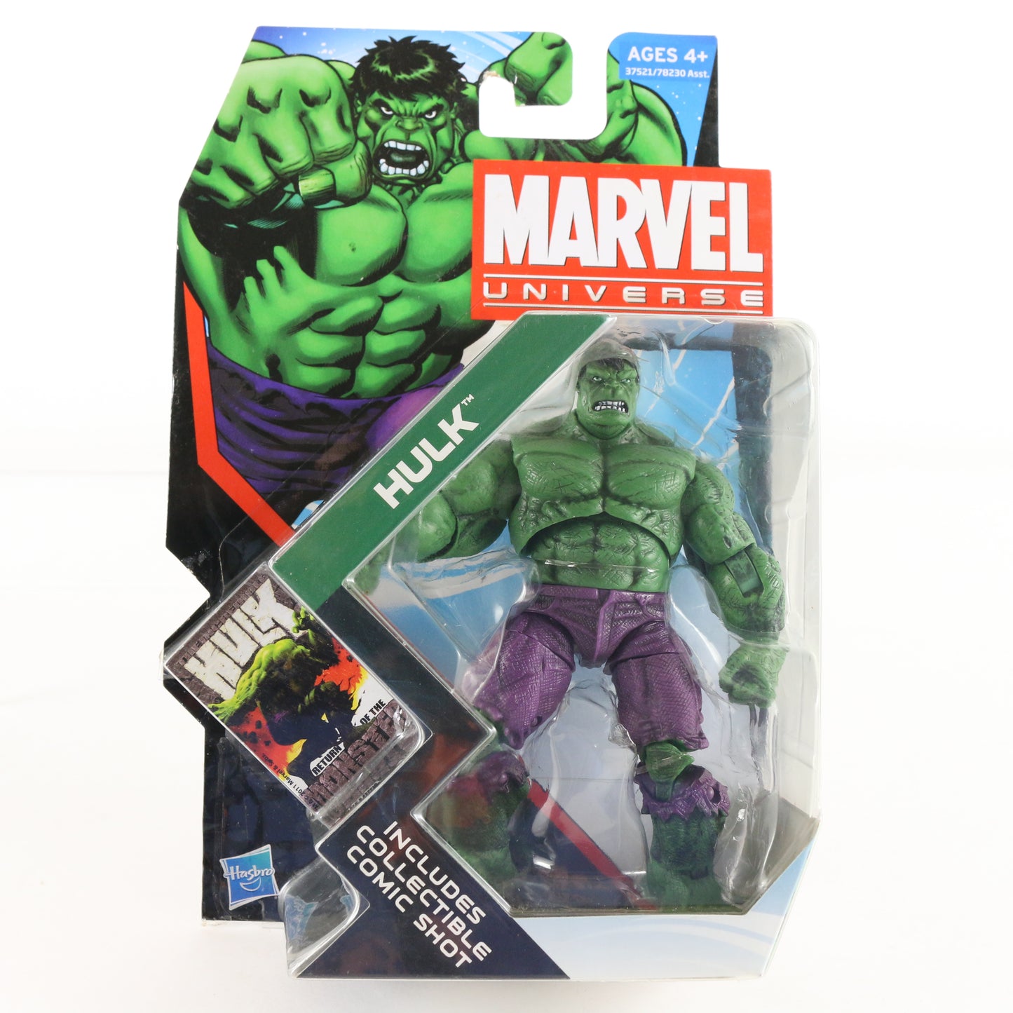 Marvel Universe Series 4 009 Incredible Hulk Hasbro 3.75" Action Figure