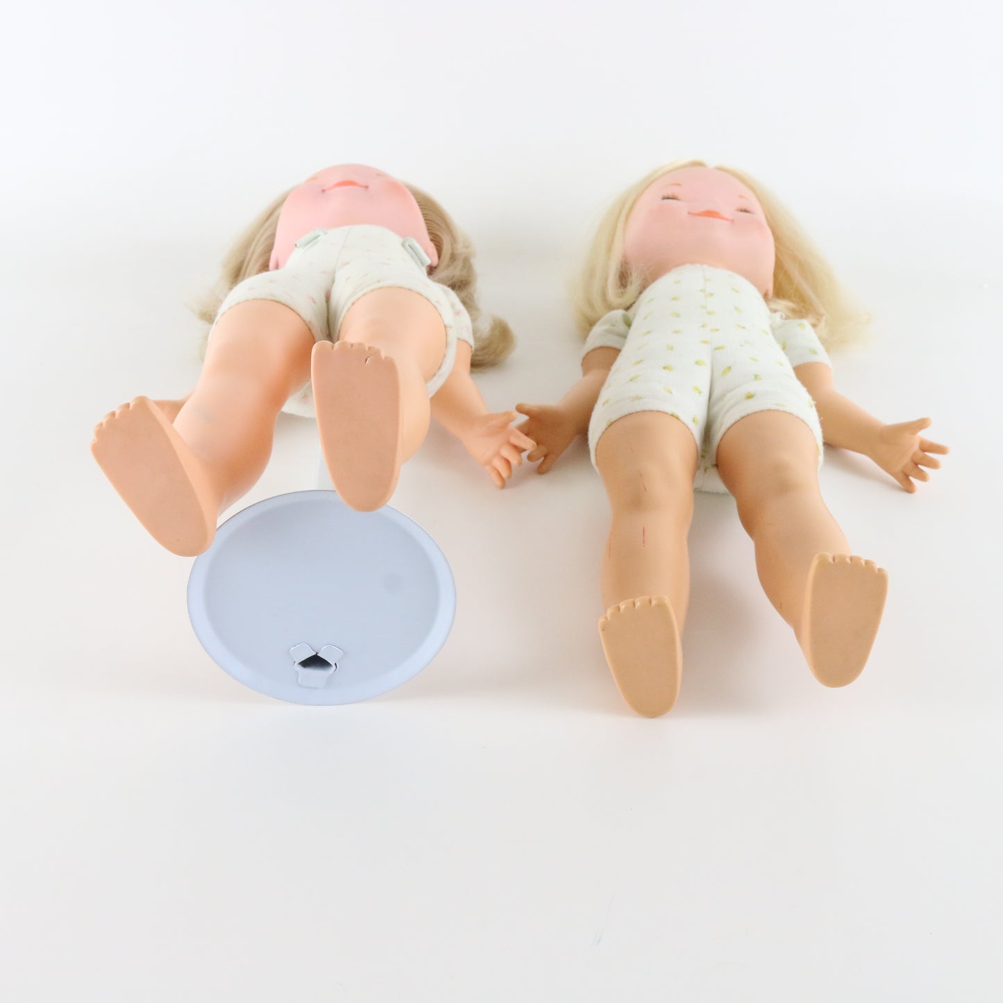 Lot Of 2 Vintage My Friend Mandy Fisher Price Large 15.5" Dolls