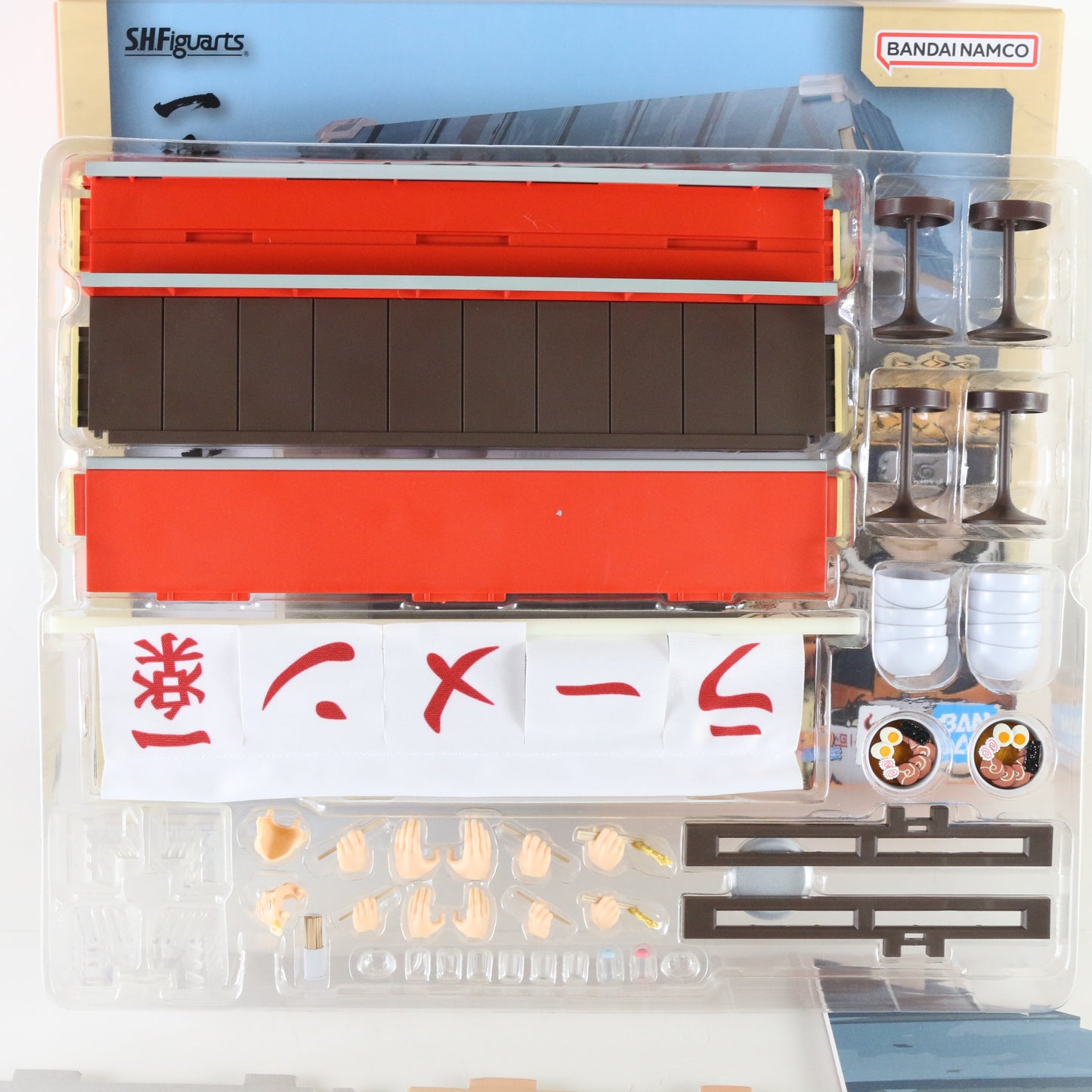 Ichiraku Ramen Building Set Naruto SH Figuarts Bandai Tamashii Collectible Display