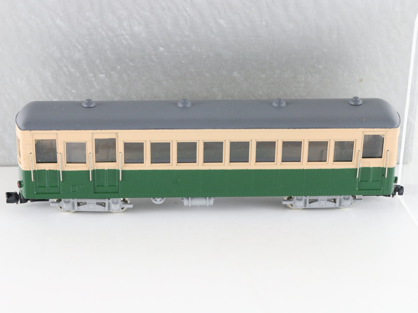 Coral Ueda Kotsu N Green Painted Brass Trolly Passenger Car
