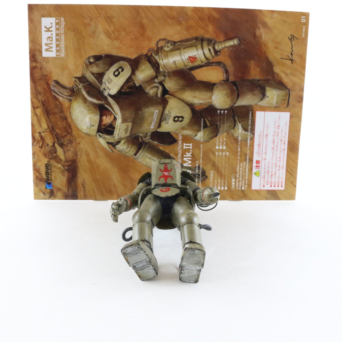 Ma.k Zbv3000 AFS MkII Armored Fighting Suit Wave 1/20 Built Painted Maschinen