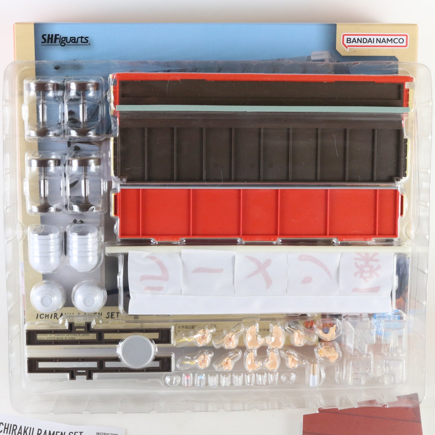 Ichiraku Ramen Building Set Naruto SH Figuarts Bandai Tamashii Collectible Display
