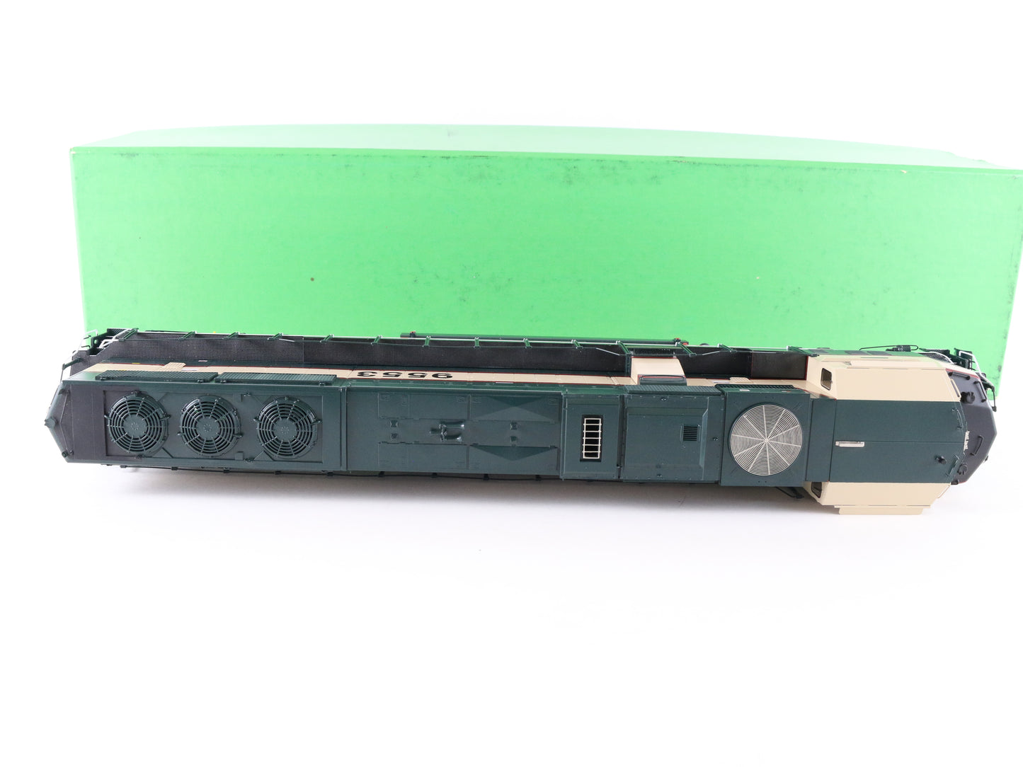 Overland O 2 Rail Burlington Northern 9553 SD70MAC Brass Diesel Loco OMI-0545.1