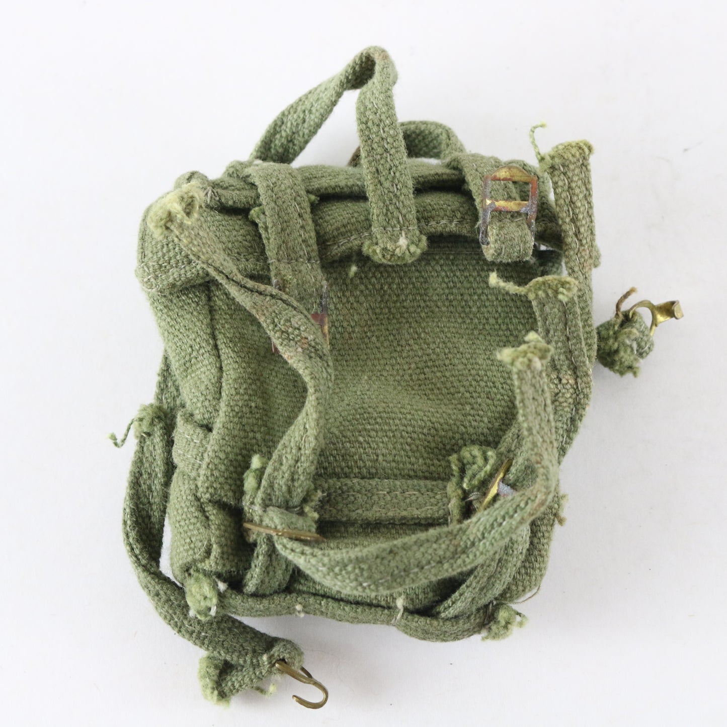 1964 Hasbro Gi Joe Soldier Green Field Backpack For 12" Figures