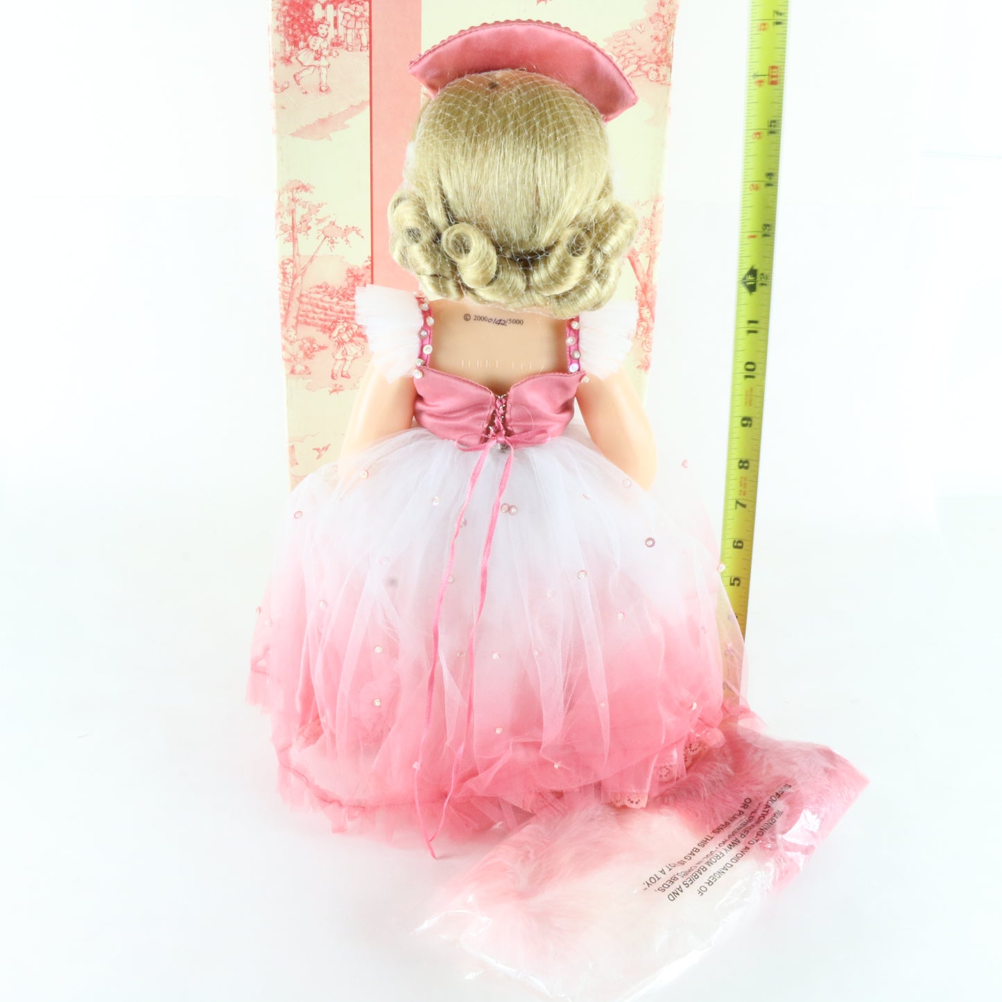 Terri Lee Evening Formal Pink Dress 16" Vinyl Doll W/ Accessories 320004