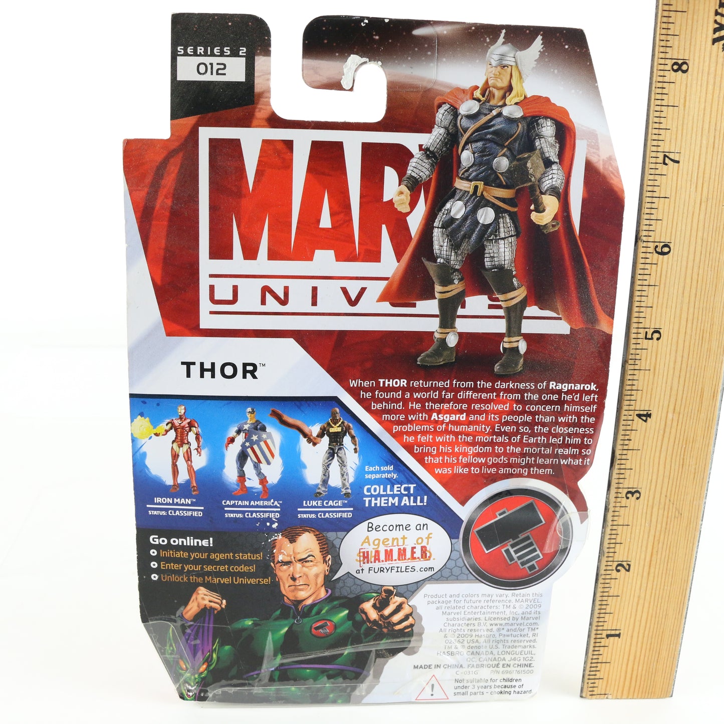 Marvel Universe Series 2 012 Thor Hasbro 3.75" Action Figure