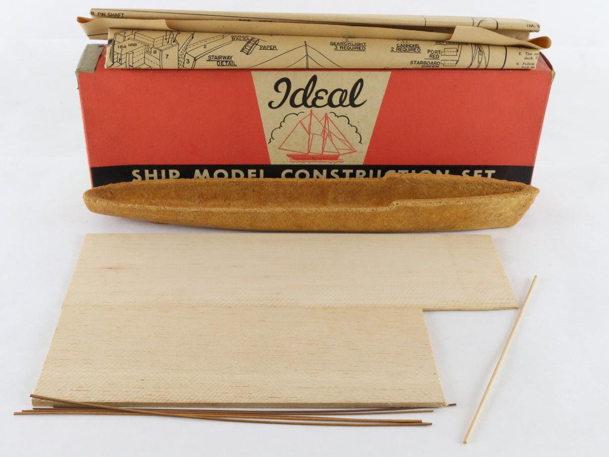 US Coast Guard Cutter Ideal Models Wood Ship Kit 1104