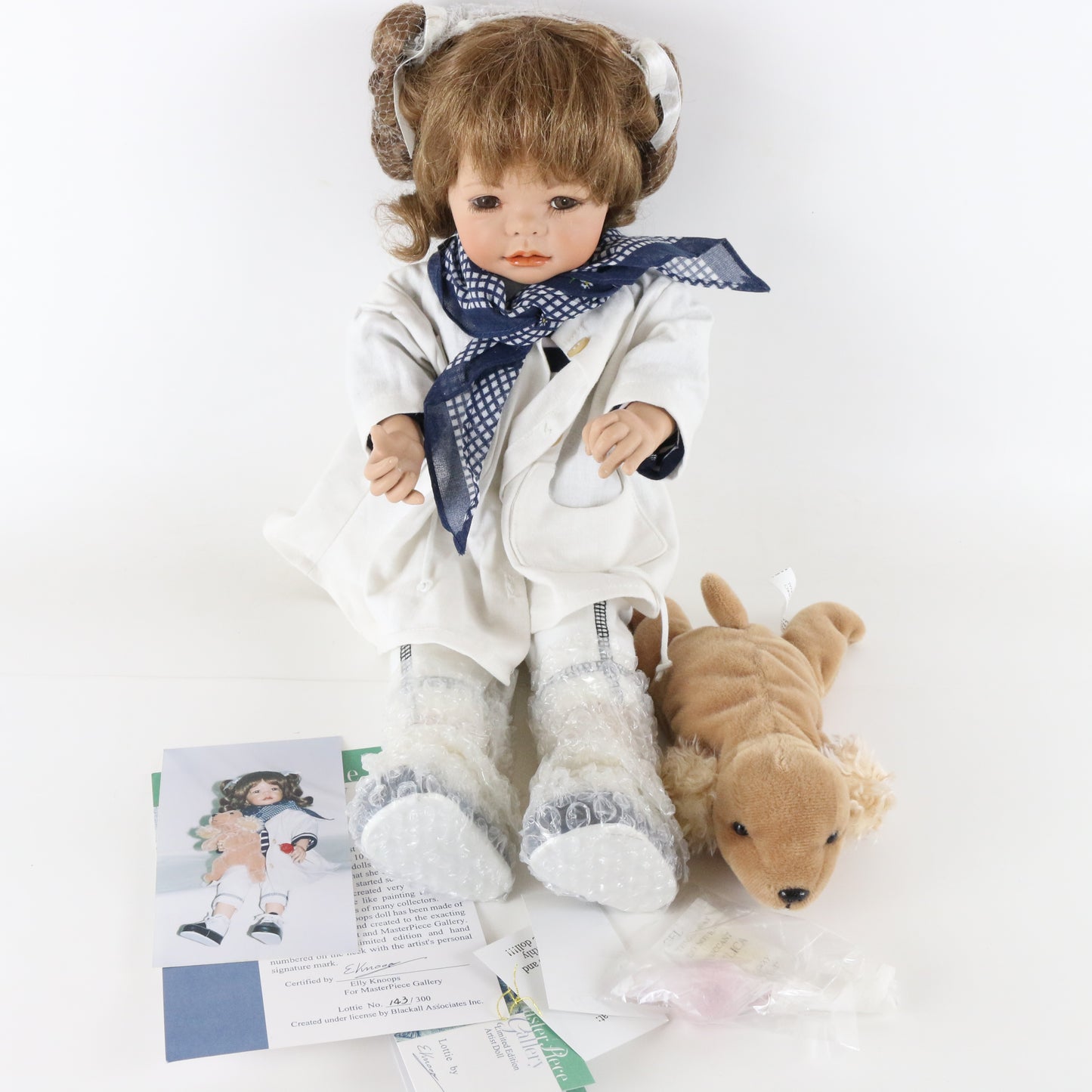 Lottie Elly Knoops Masterpiece Gallery Large 18" Porcelain Doll 143/300