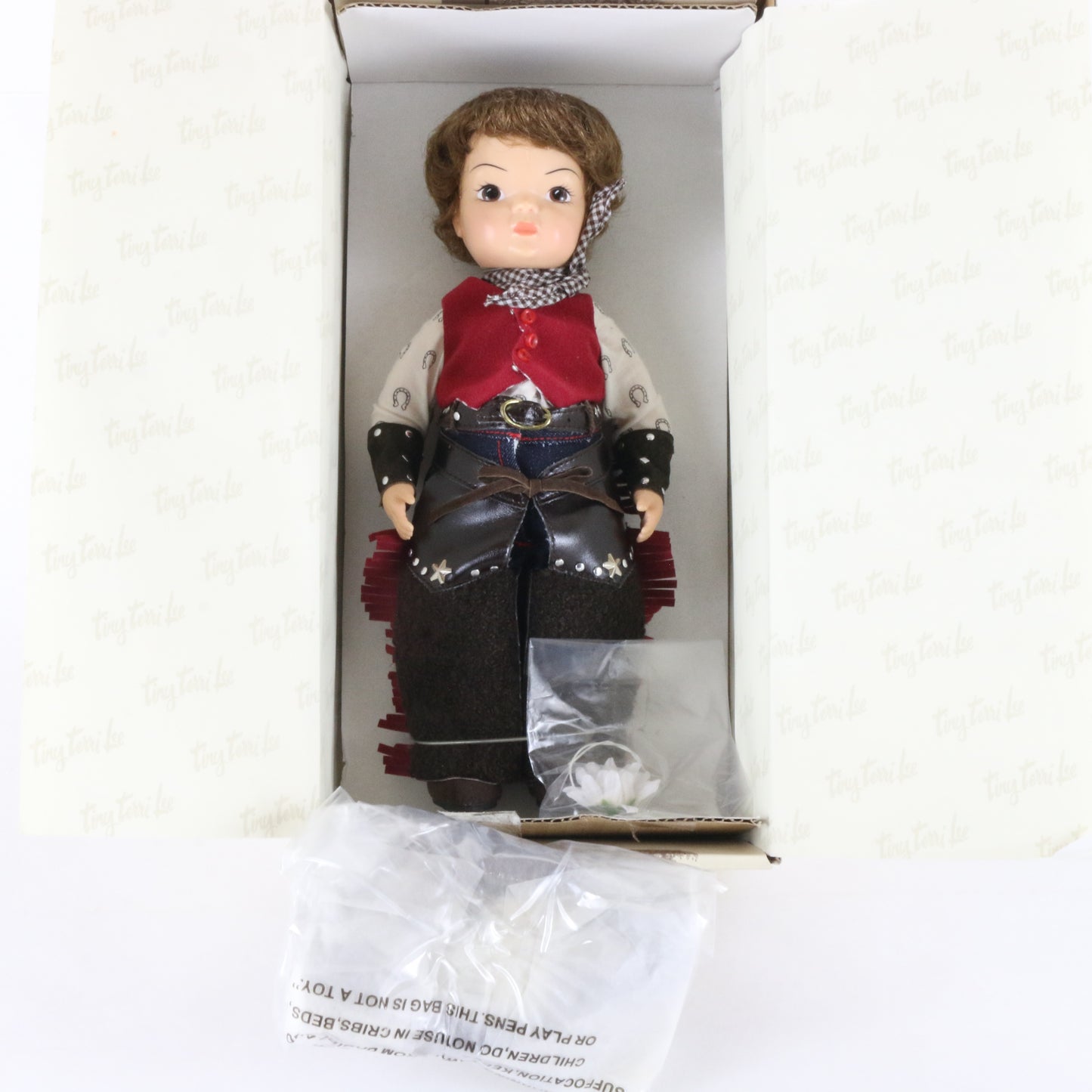 Terri Lee Tiny Jerri Happy Trails Cowboy Outfit Hat W/ Accessories 40021 IN BOX