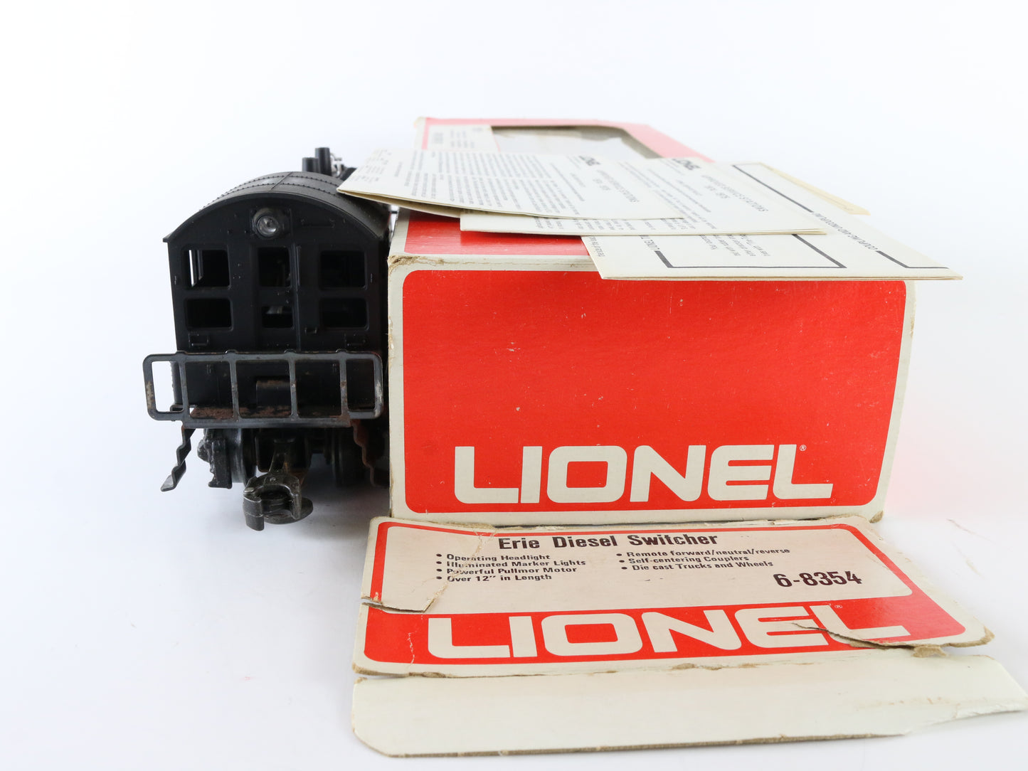 Lionel O Erie 8354 Black Switcher Diesel Locomotive
