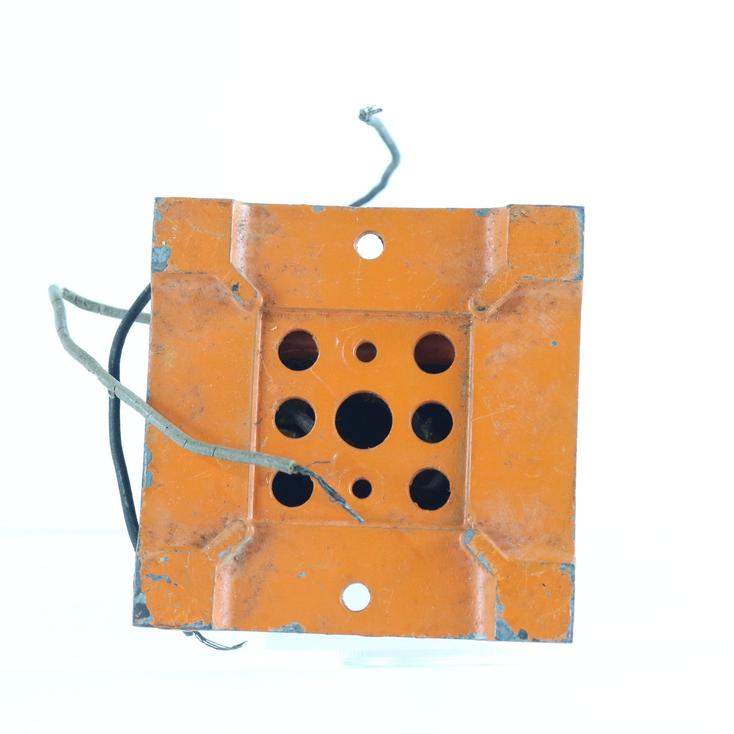 Prewar Block Signal Orange & White Lionel O 78 Model Train Accessory classic railroad signaling device