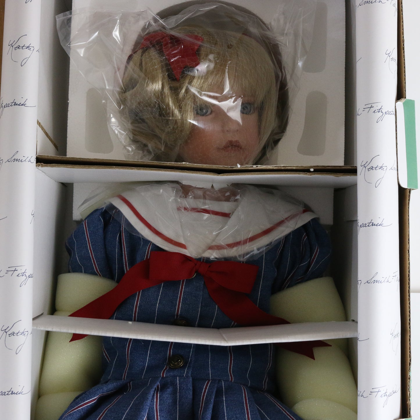 Keepsake Treasures Navy Daddy K Fitzpatrick Masterpiece 23.5" Porcelain 76/300