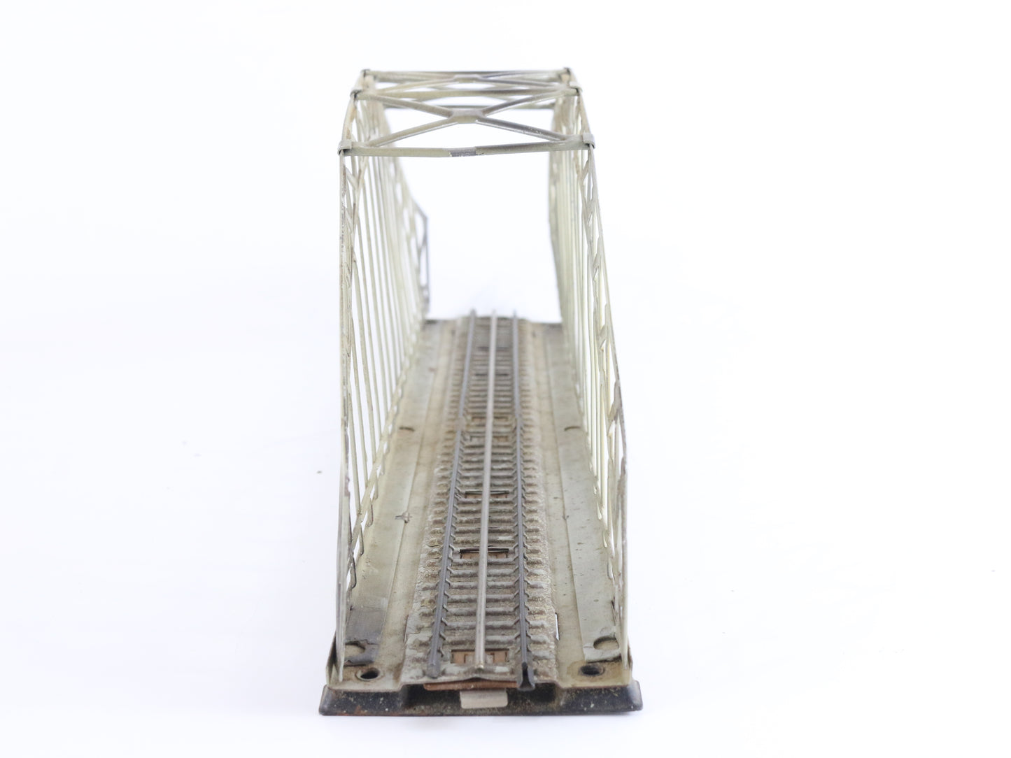 Arch Girder Bridge Straight Track 467/2 Tin Marklin HO Germany metal truss bridge accessory for HO layout