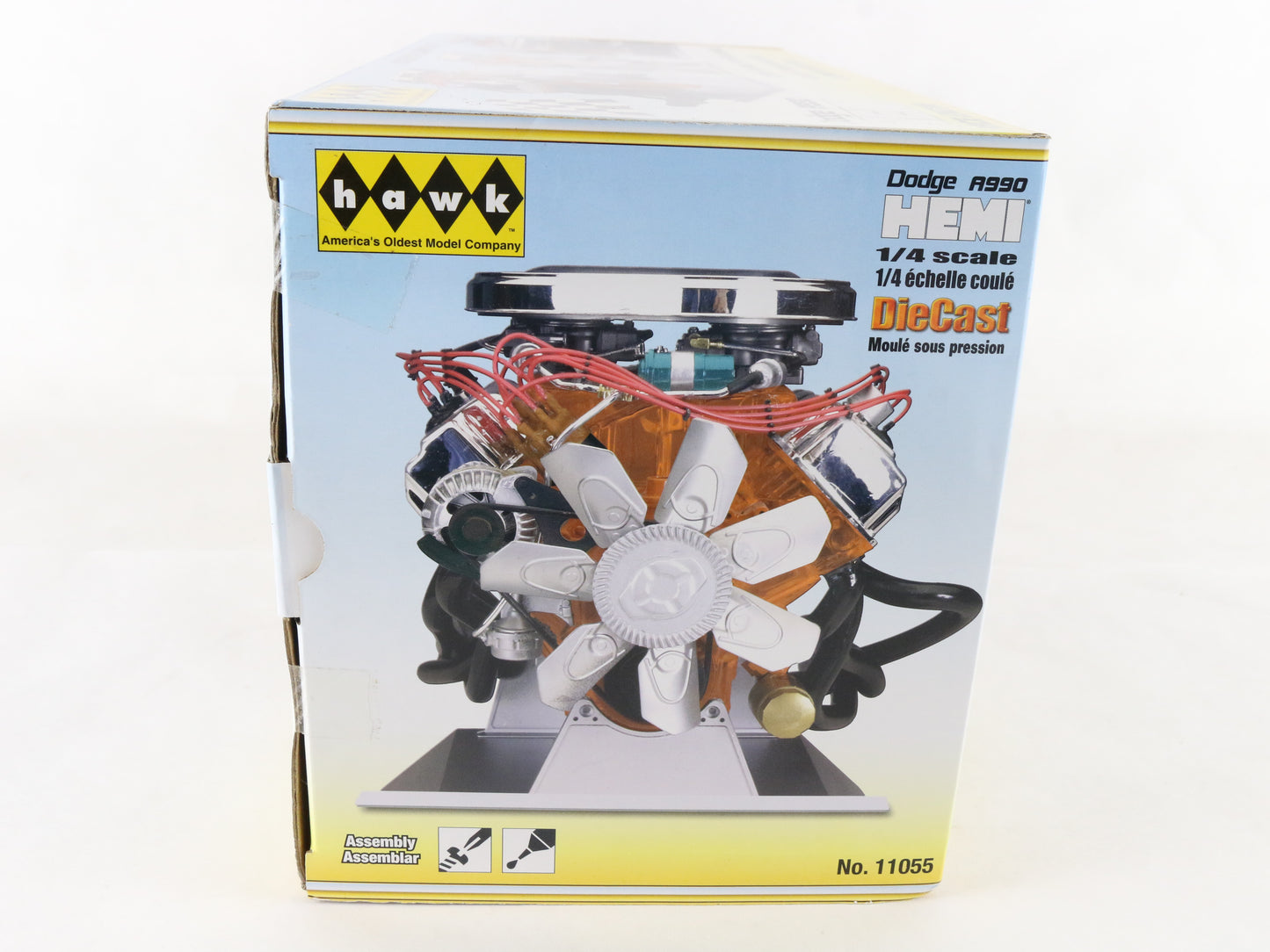 Dodge A990 Hemi Race Engine Hawk 1/4 Diecast Model Motor 11055 Sealed