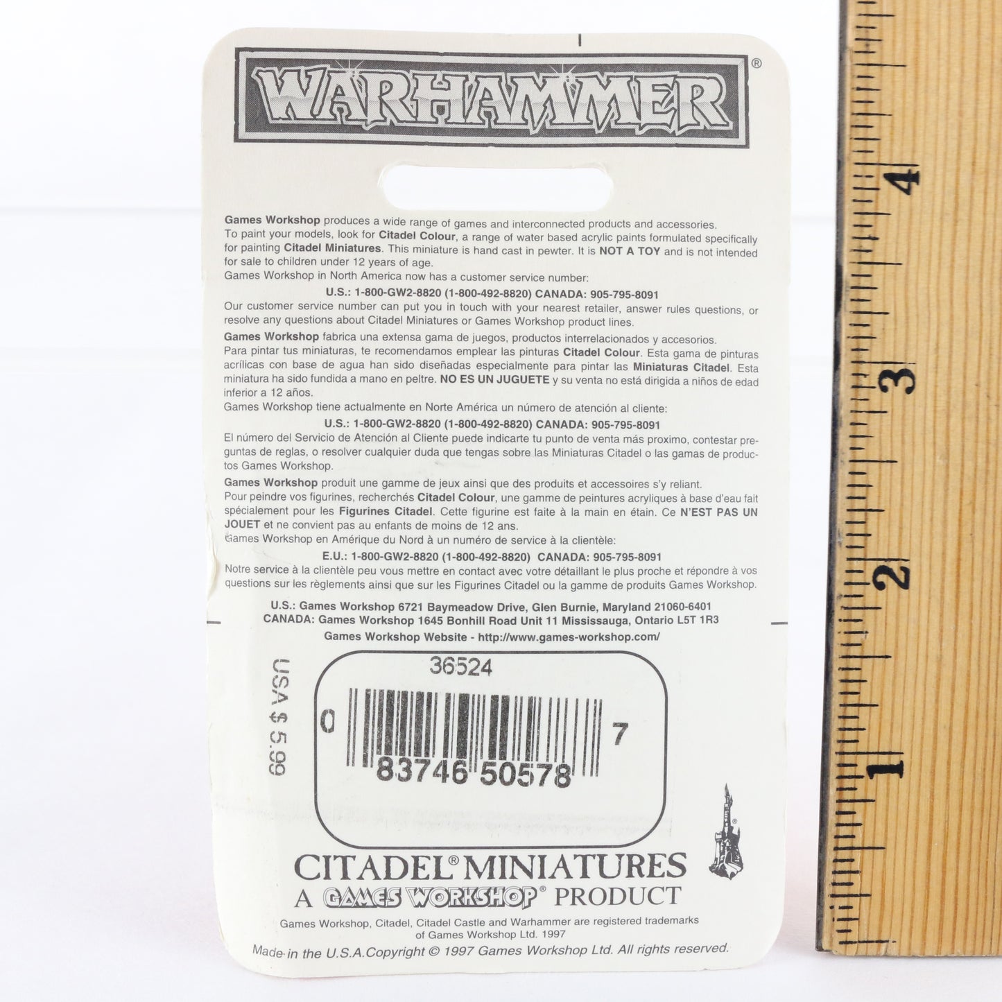 Dwarf Clansmen W/ Axes Marauder Citadel Warhammer 8578E Unpainted Figures
