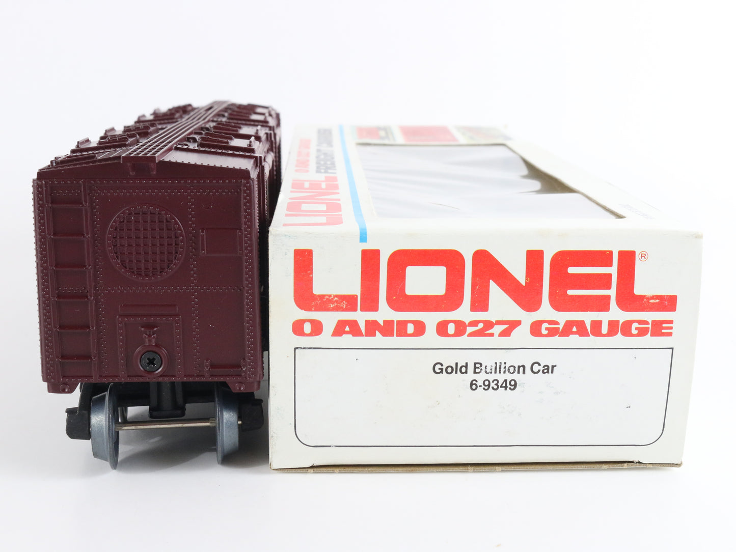 San Francisco Mint 9349 Gold Bullion Car Model Train Lionel O 6-9349 precious cargo themed rolling stock
