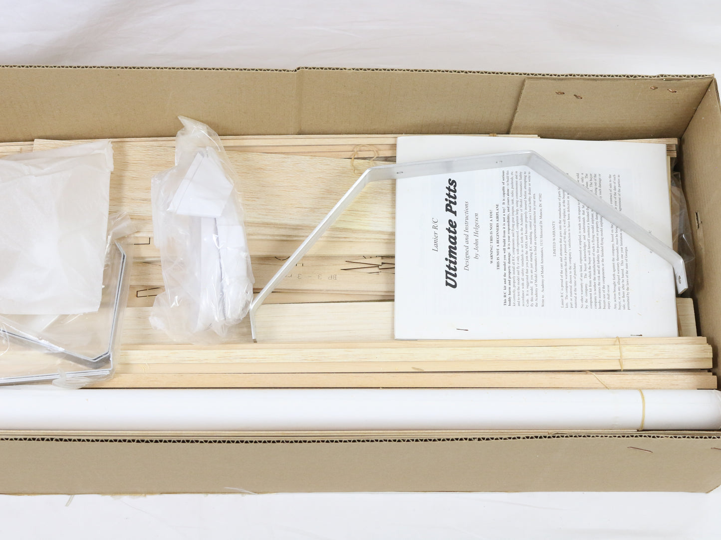 Lanier RCS Ultimate Pitts Aerobatic 60 1/4" Wingspan Balsa Kit 97231