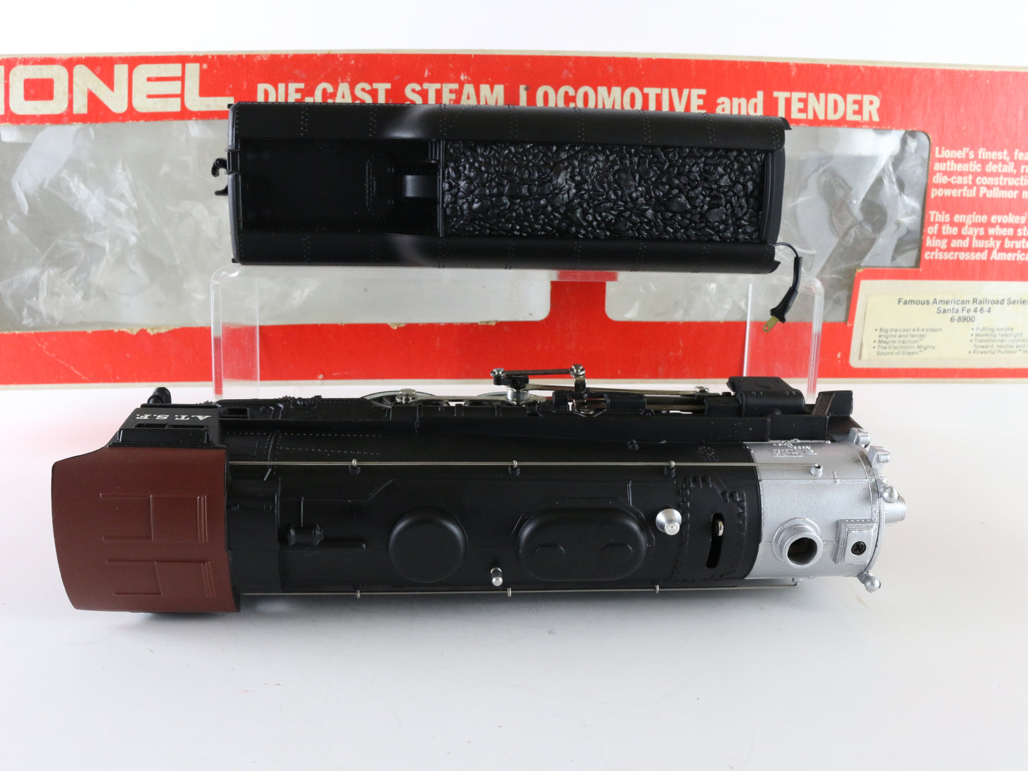 Lionel O ATSF 8900 4-6-4 Steam Locomotive Famous American Railroad Series