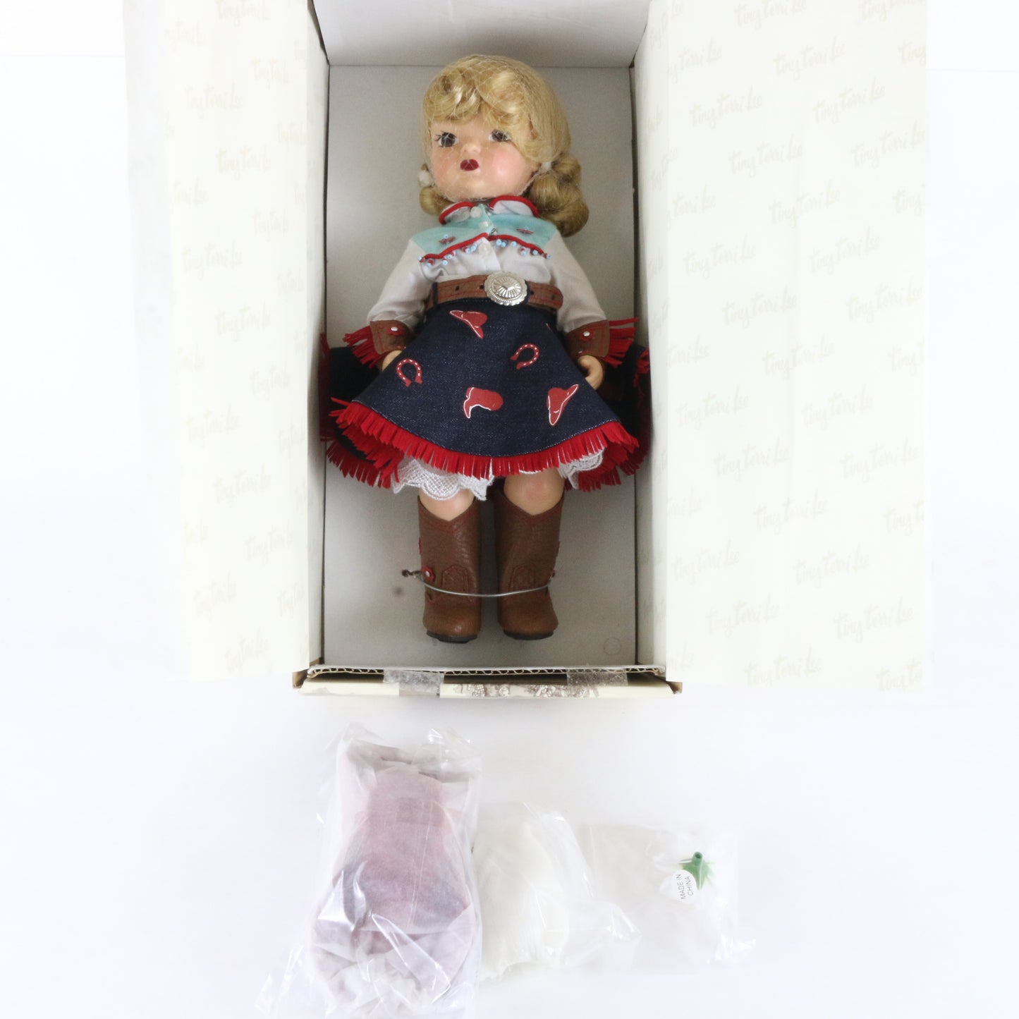 Tiny Terri Lee Happy Trails Cowgirl Outfit & Hat 10" Vinyl Doll 499/1000 40020