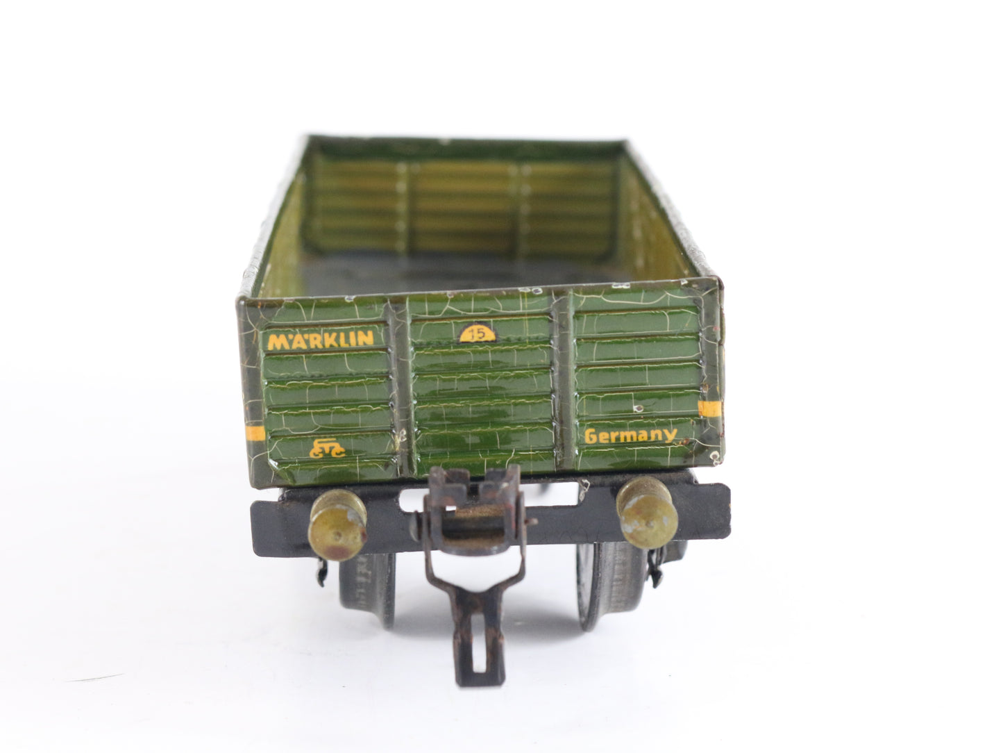Deutsche Reichsbahn 1761/0 Open Wagon Gondola Marklin O Train German prewar freight gondola collectible