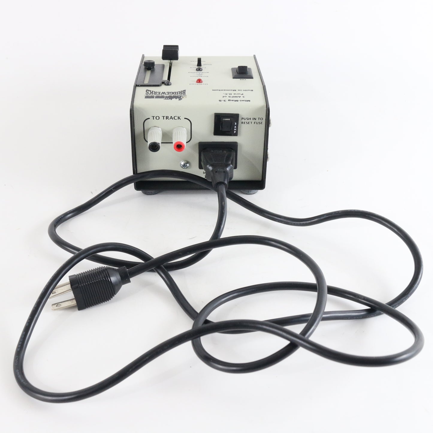 Mini Mag Magnum 3-S Amp DC Train Transformer Bridgewerks Power Pack reliable power supply for model railroads
