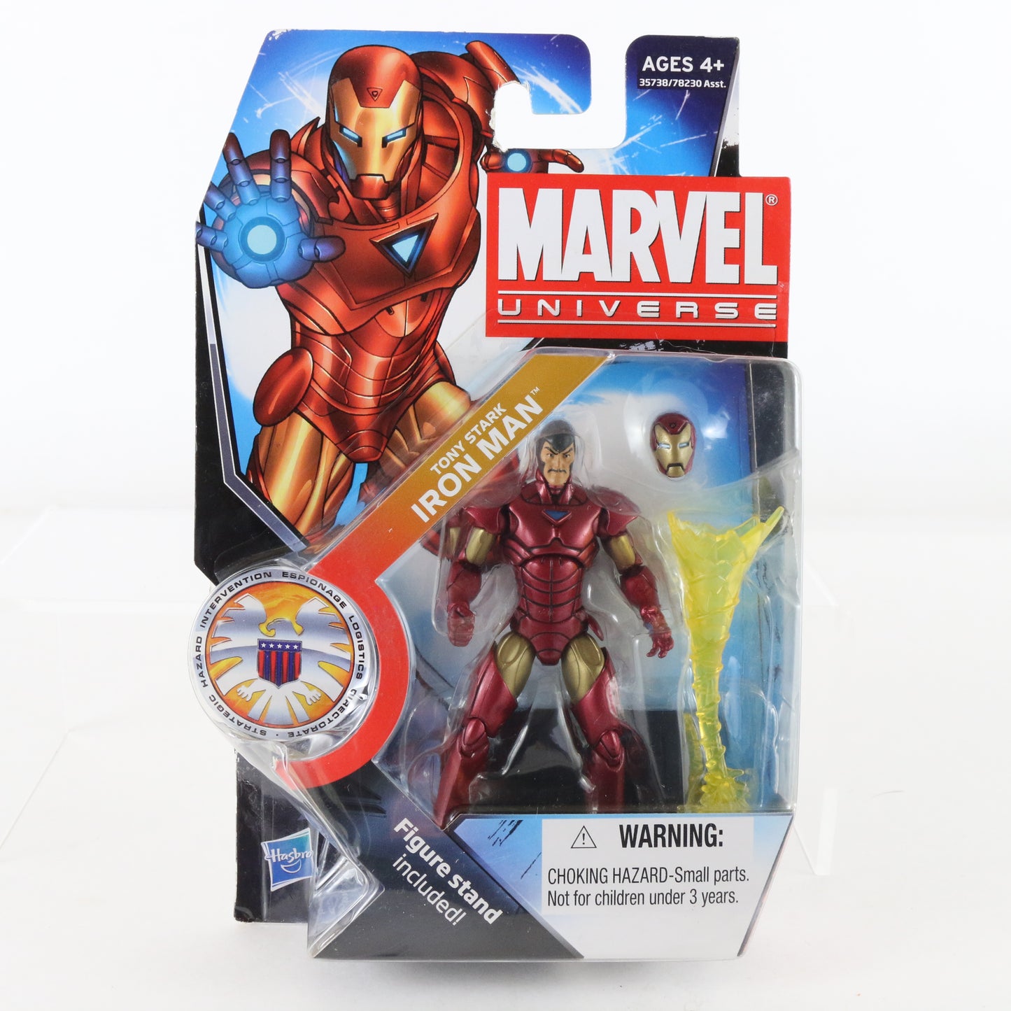 Marvel Universe Series 3 022 Tony Stark Iron Man 3.75" Figure Hasbro
