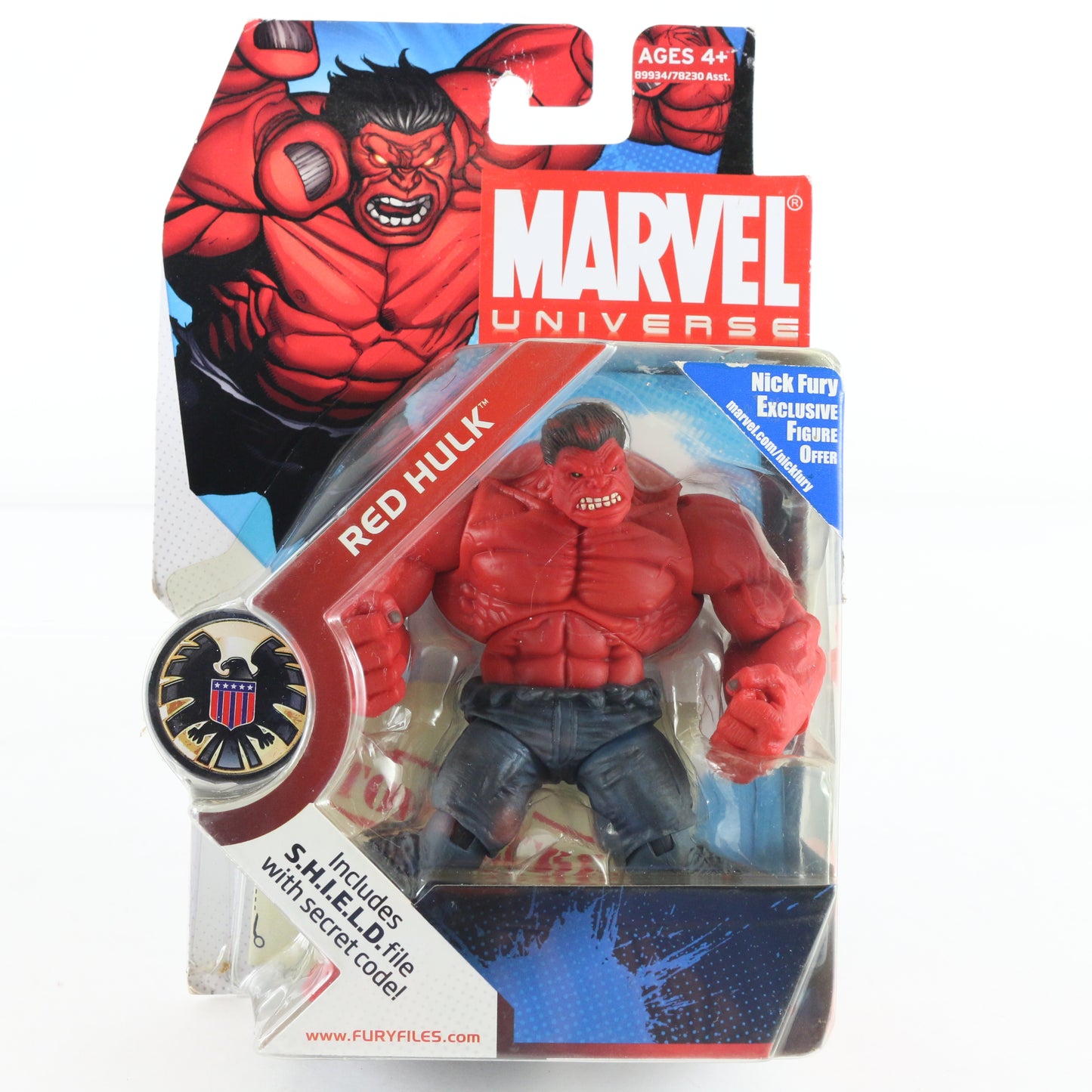 Marvel Universe 028 Red Hulk Hasbro 3.75" Action Figure