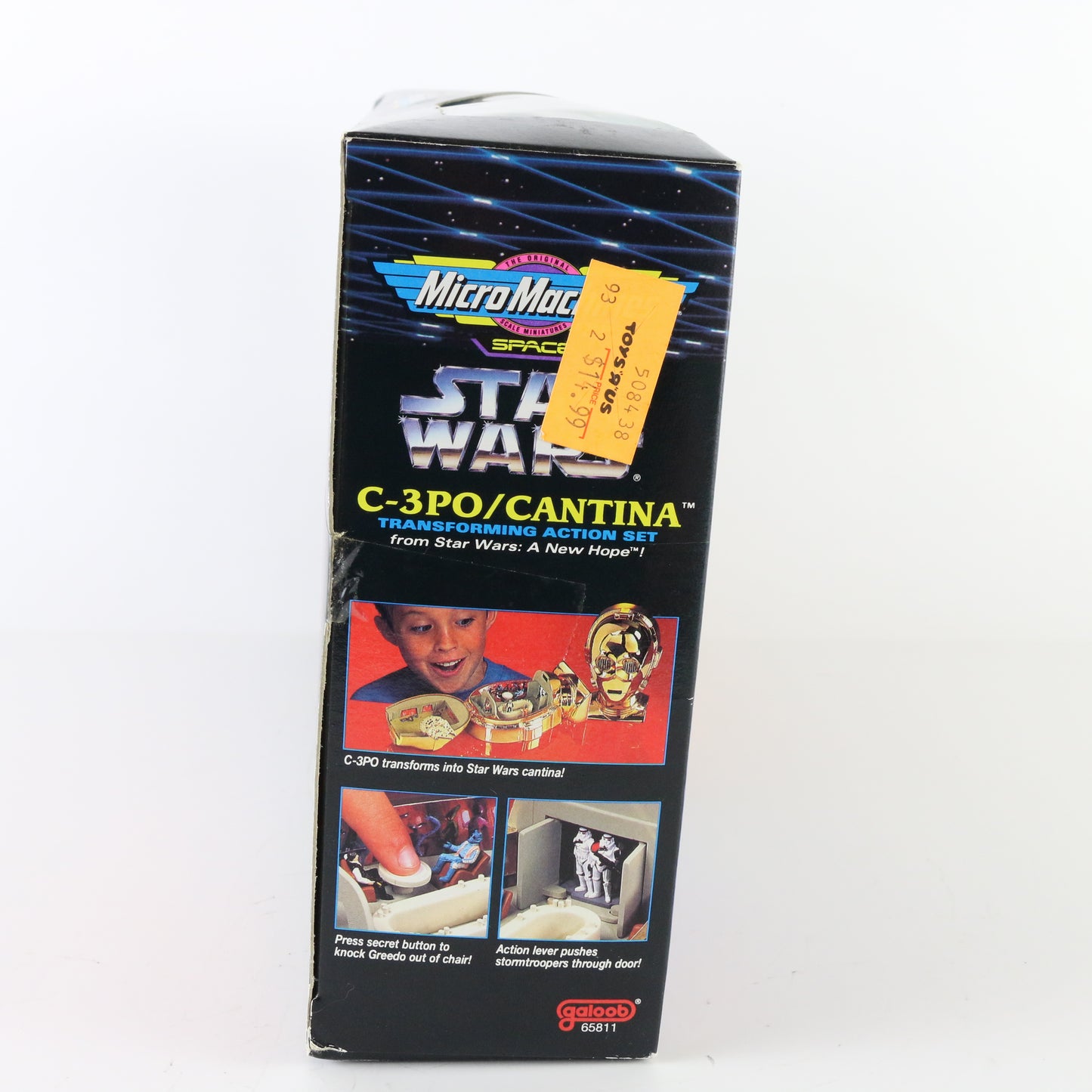 Micro Machines Star Wars C-3po Cantina Transforming Action Set Galoob 65811