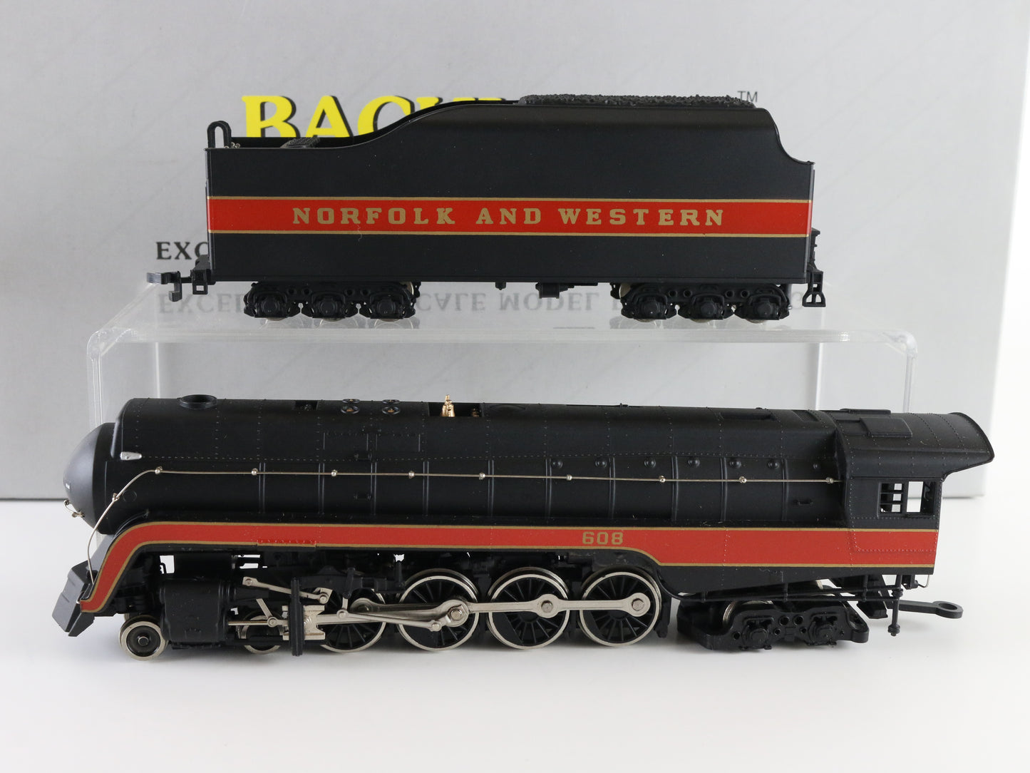 Bachmann HO Norfolk Western 608 Class J 4-8-4 Steam Locomotive