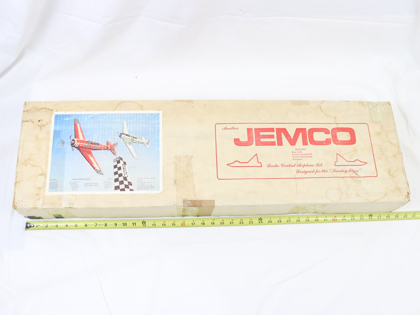 Jemco North American At-6 54" Wingspan Wood RC Wood Kit