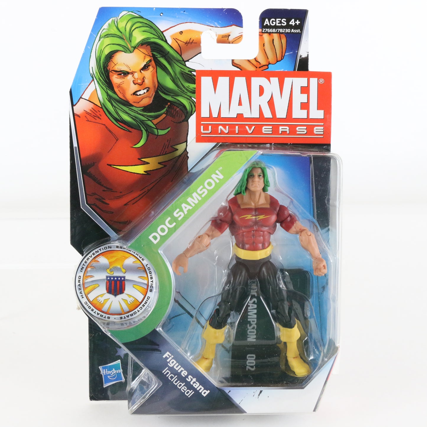 Marvel Universe Series 3 002 Doc Samson 3.75" Action Figure Hasbro