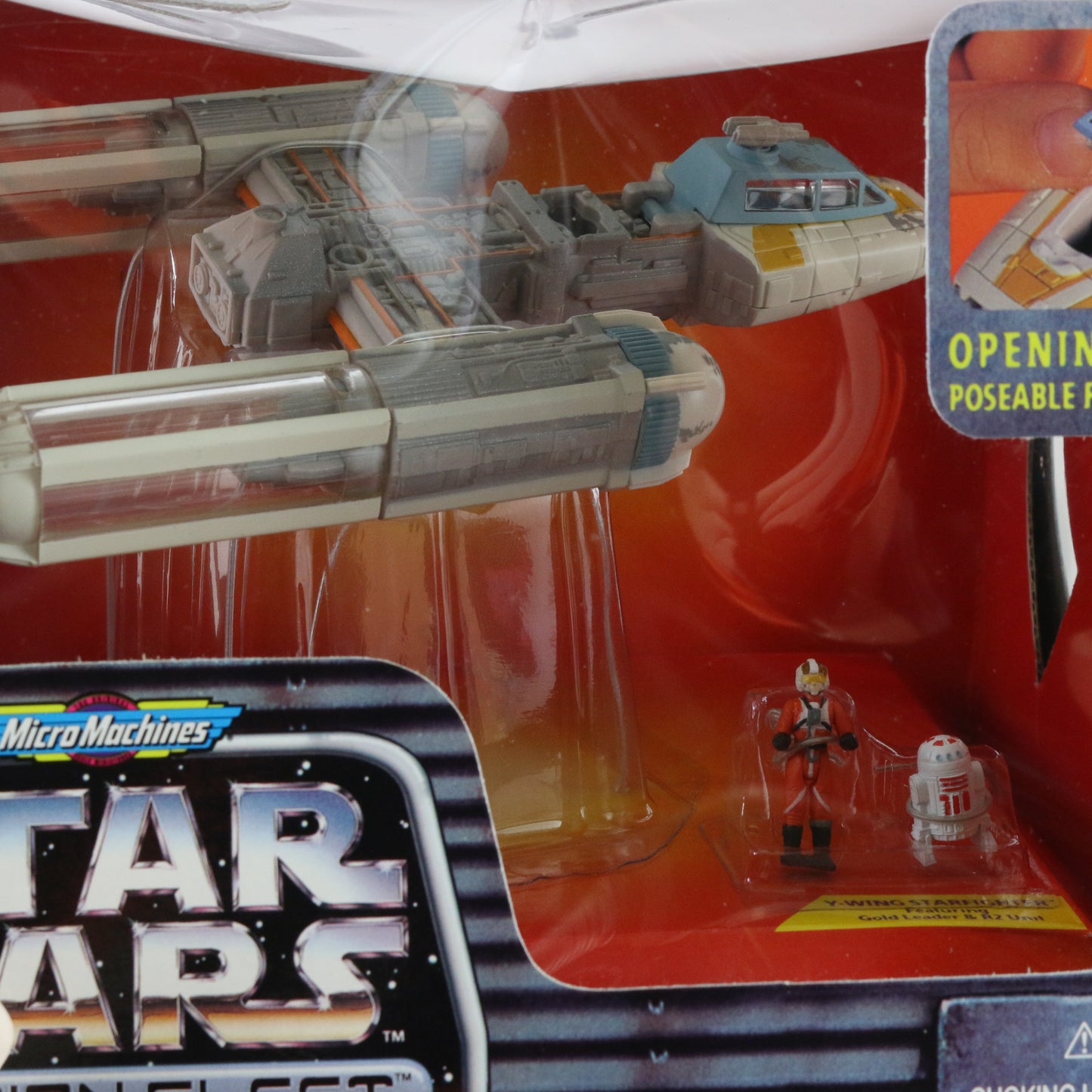 Micro Machines Star Wars Y-wing Starfighter Action Fleet Galoob 67030