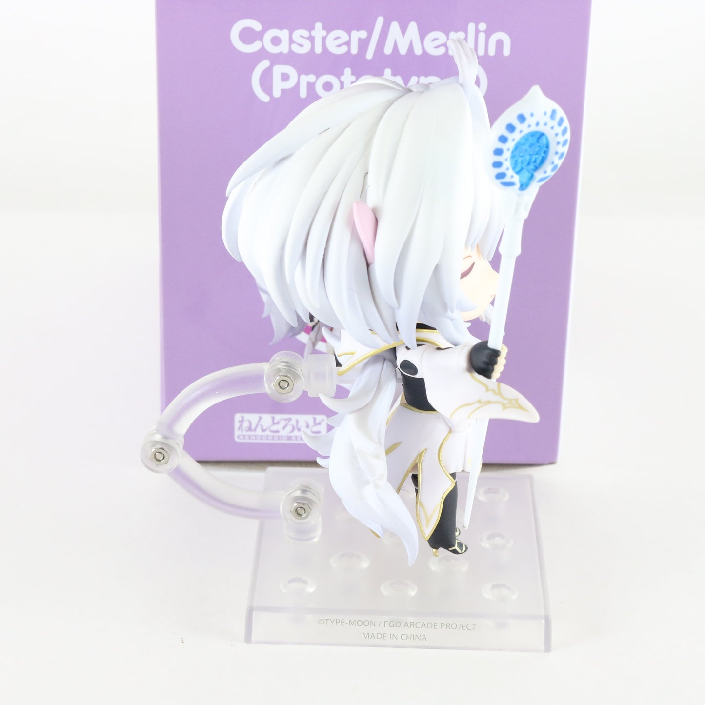 Nendoroid 1719 Caster Merlin Prototype Fate Arcade Figure Good Smile W/ Box