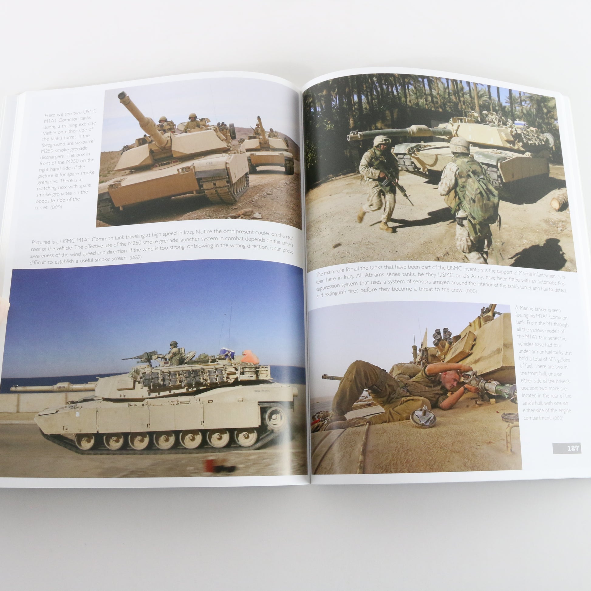 M1 Abrams Tank Historical Images of War Book by Michael Green