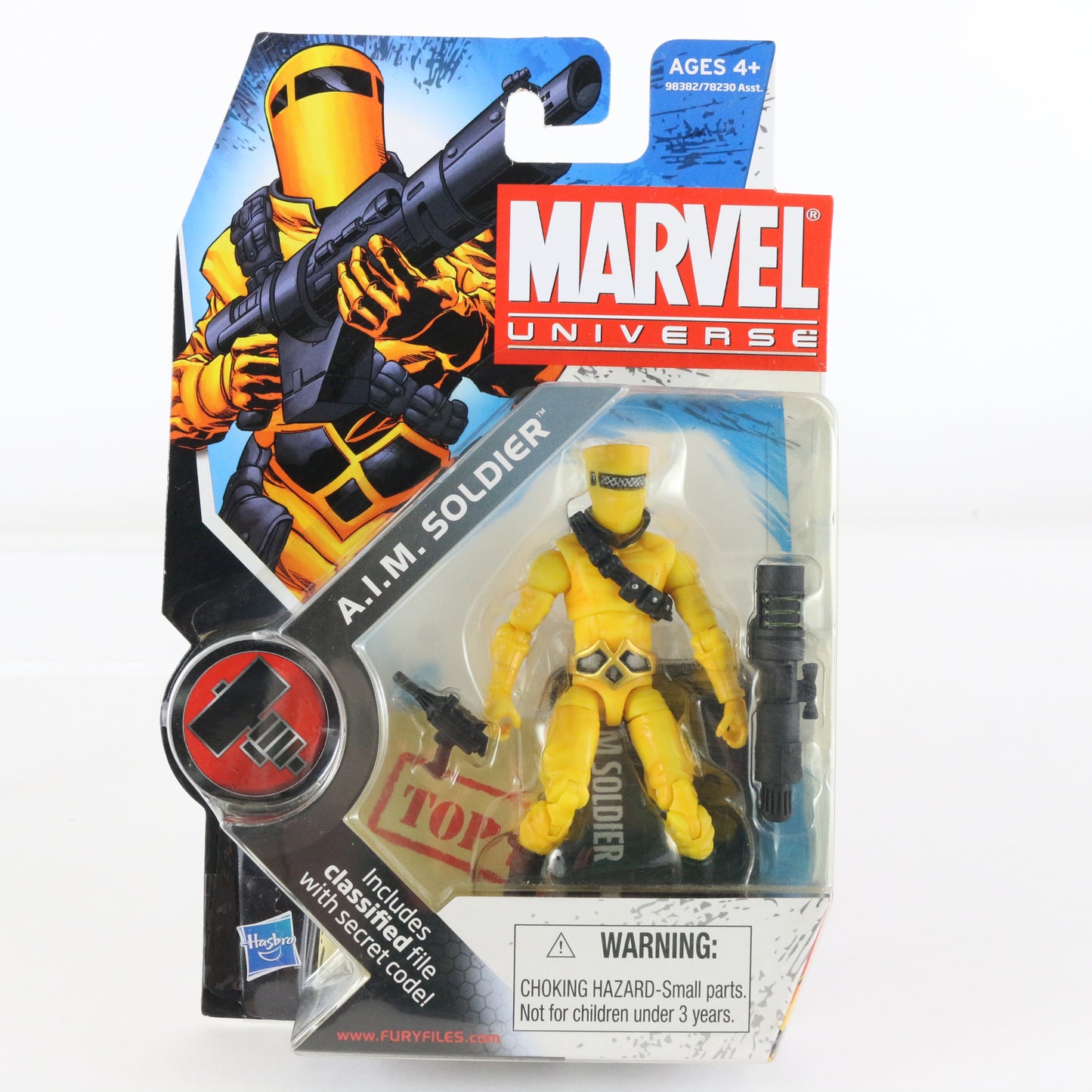 Marvel Universe Series 2 016 Aim Soldier 3.75" Action Figure Hasbro