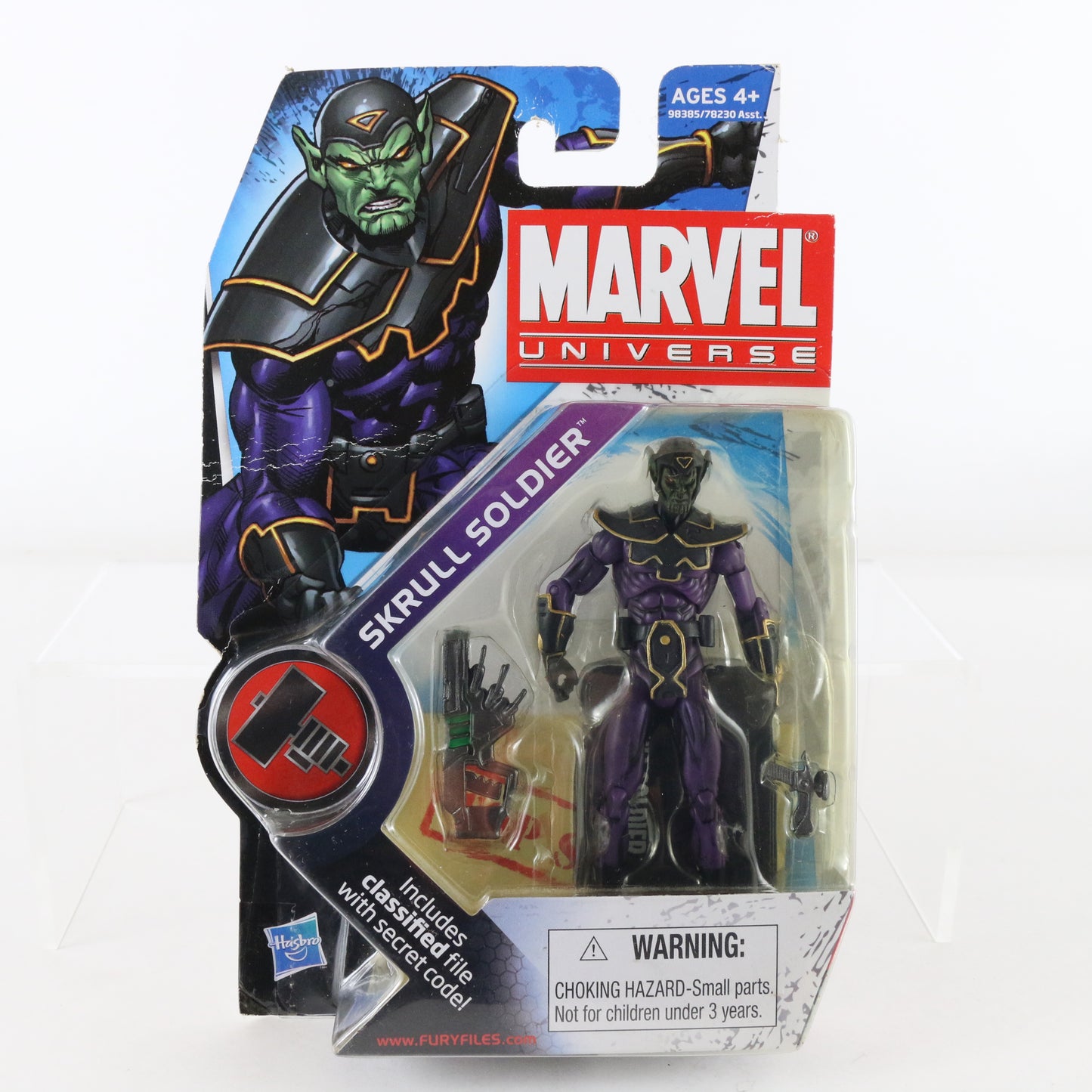 Marvel Universe Series 2 024 Skrull Soldier 3.75" Action Figure Hasbro