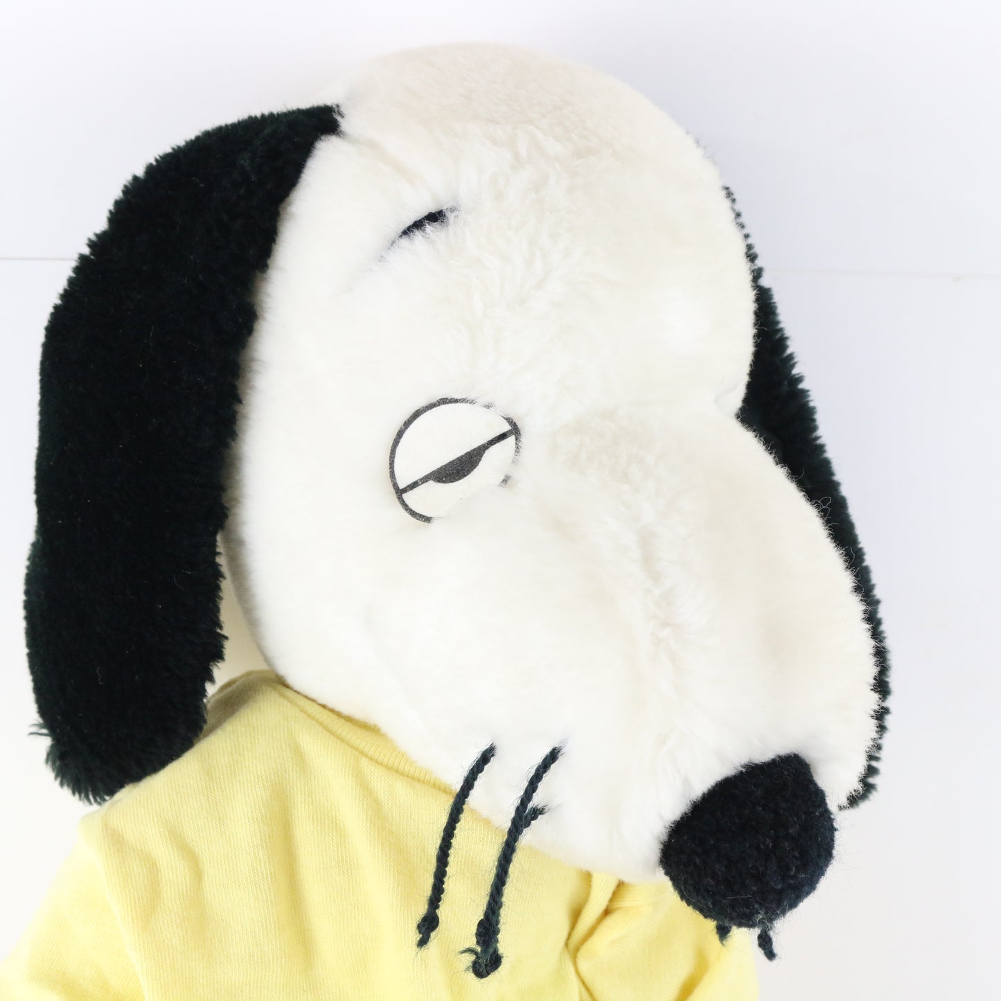 Vintage Peanuts Snoopys Brother Spike 1975 Large Plush Toy Dog 21" W/ Shirt