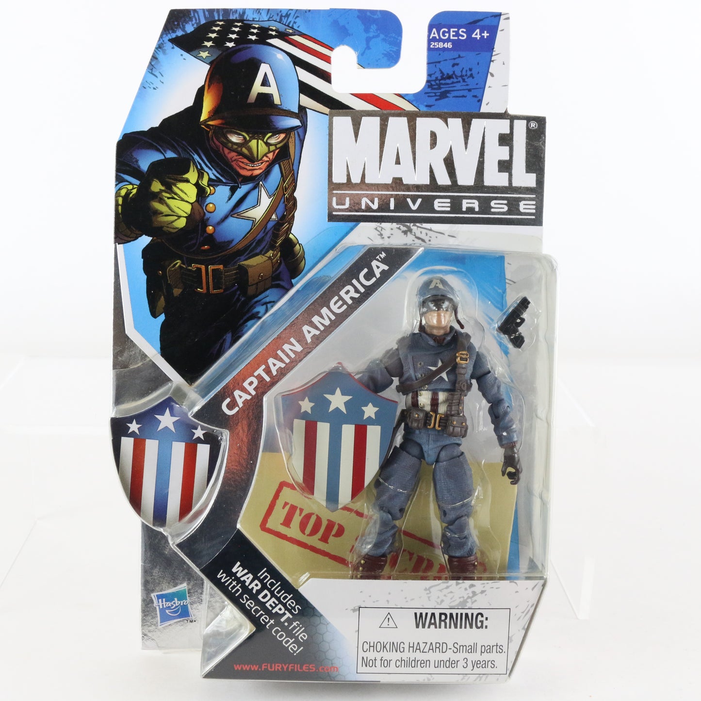 Marvel Universe Convention Series 2010 Captain America Hasbro 3.75" Figure