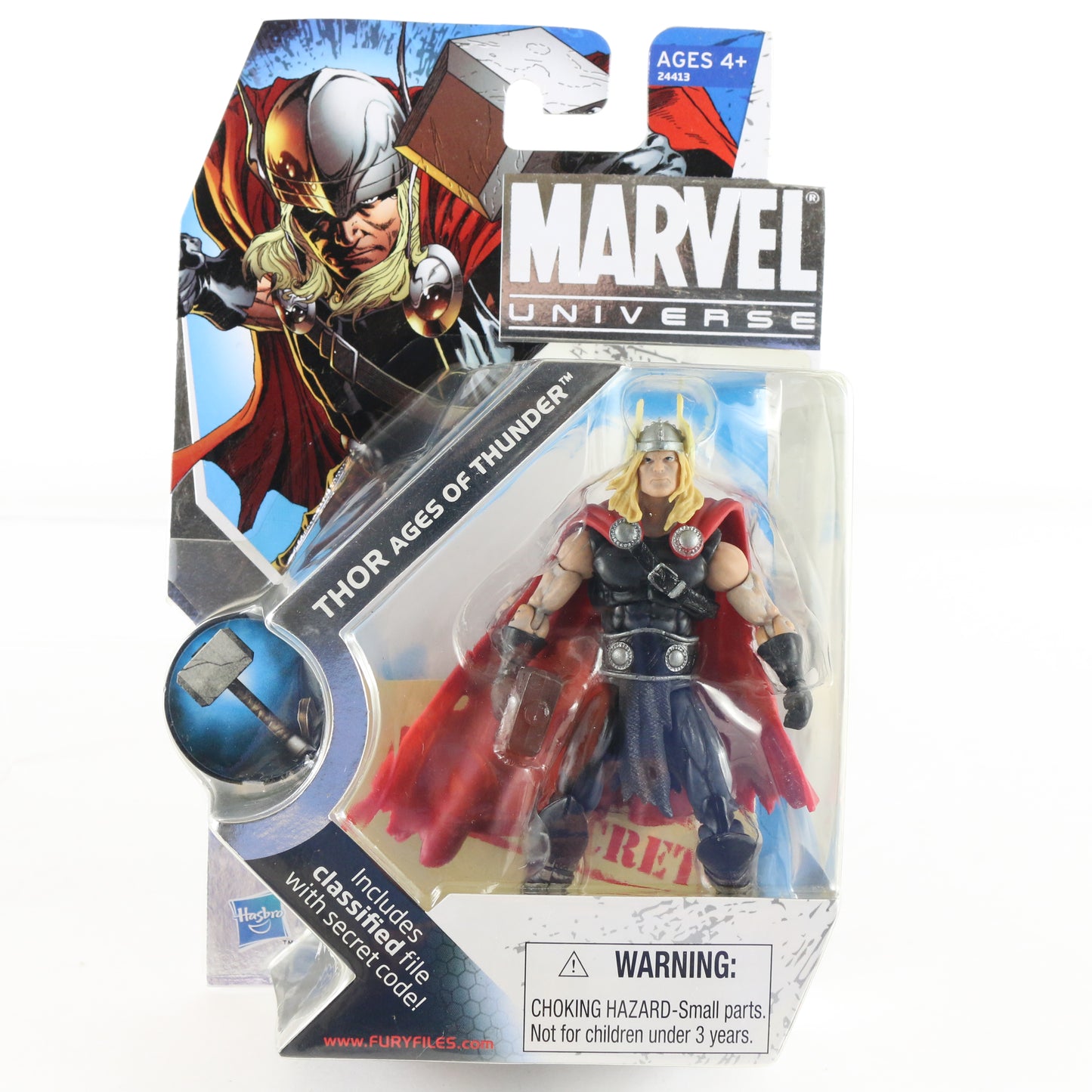 Marvel Universe SDCC Convention Series 2010 Thor Ages Of Thunder Hasbro 3.75"